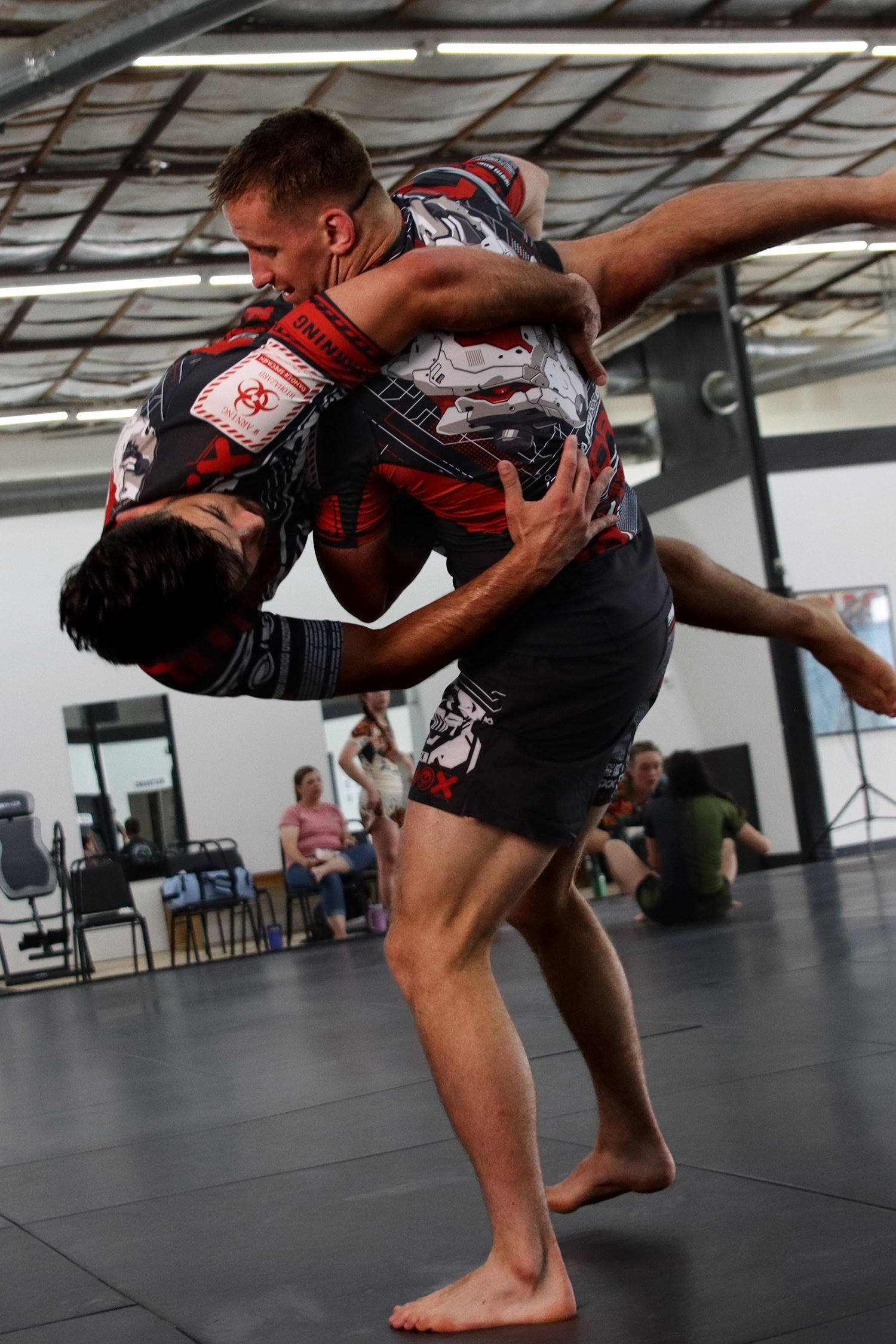 Men's Cyber Fox Jiu Jitsu Rashguard - Short Sleeve、mySite、gigharbornorthrealestate