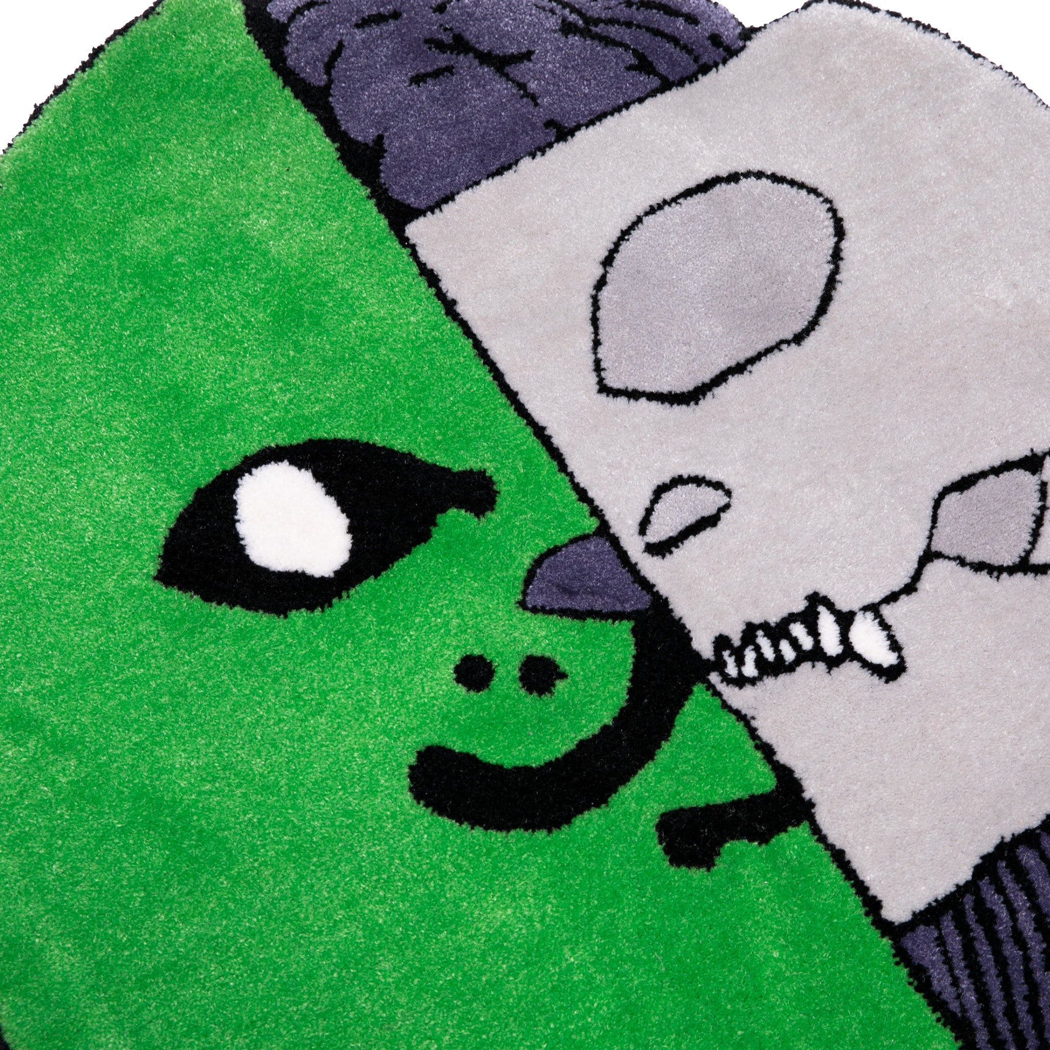  R Nerm Ã†-09 Anatomy Rug (Green/Purple)- 6ft、mySite、merchandisen