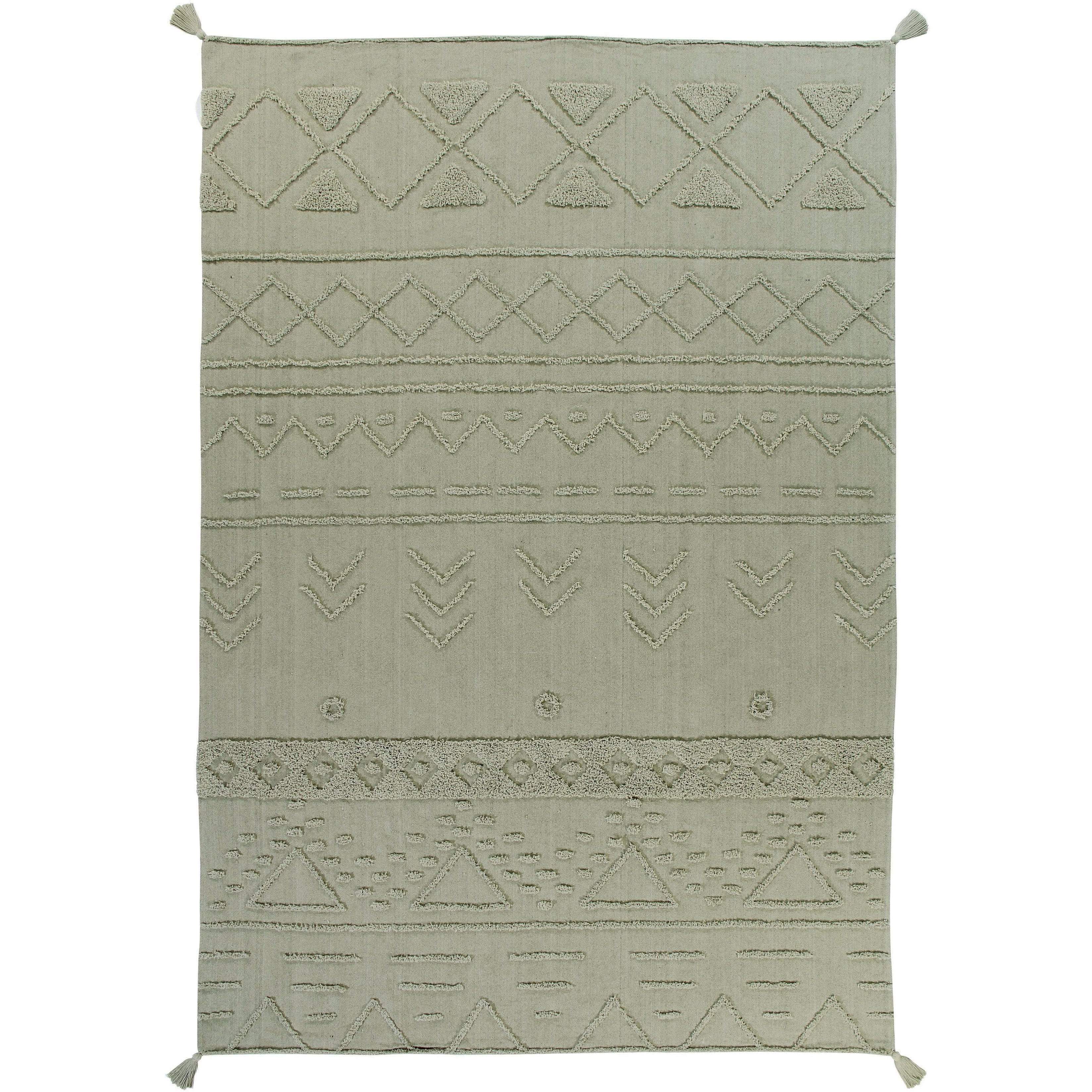 Tribu Olive Washable Area Rug、mySite、gigharbornorthrealestate