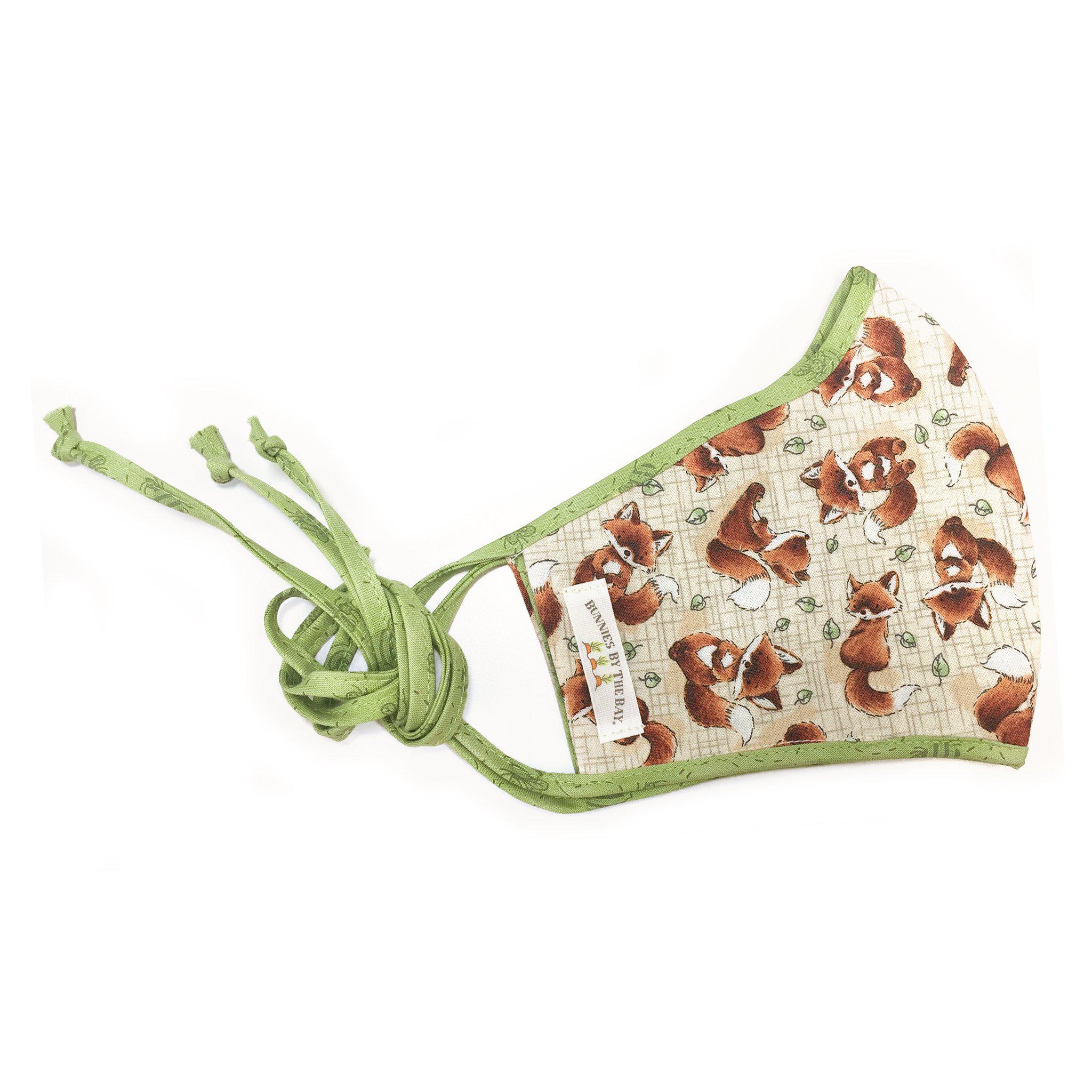 RETIRED - Adult Cloth Face Mask - Friendly Foxy、mySite、g9winljtr