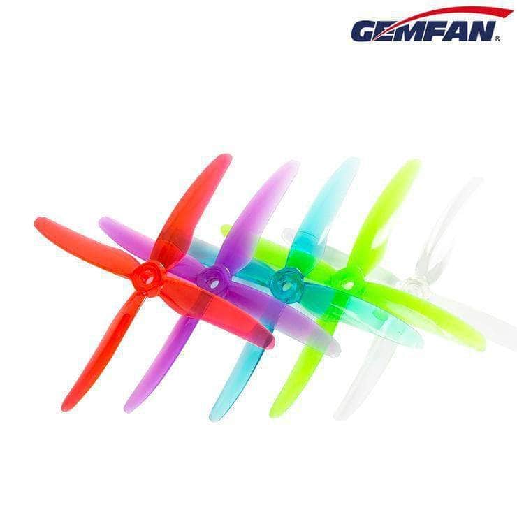 Gemfan Hurricane X 51455 Durable Quad-Blade 5 Prop 4 Pack - Choose Your Color、mySite、merchandisen