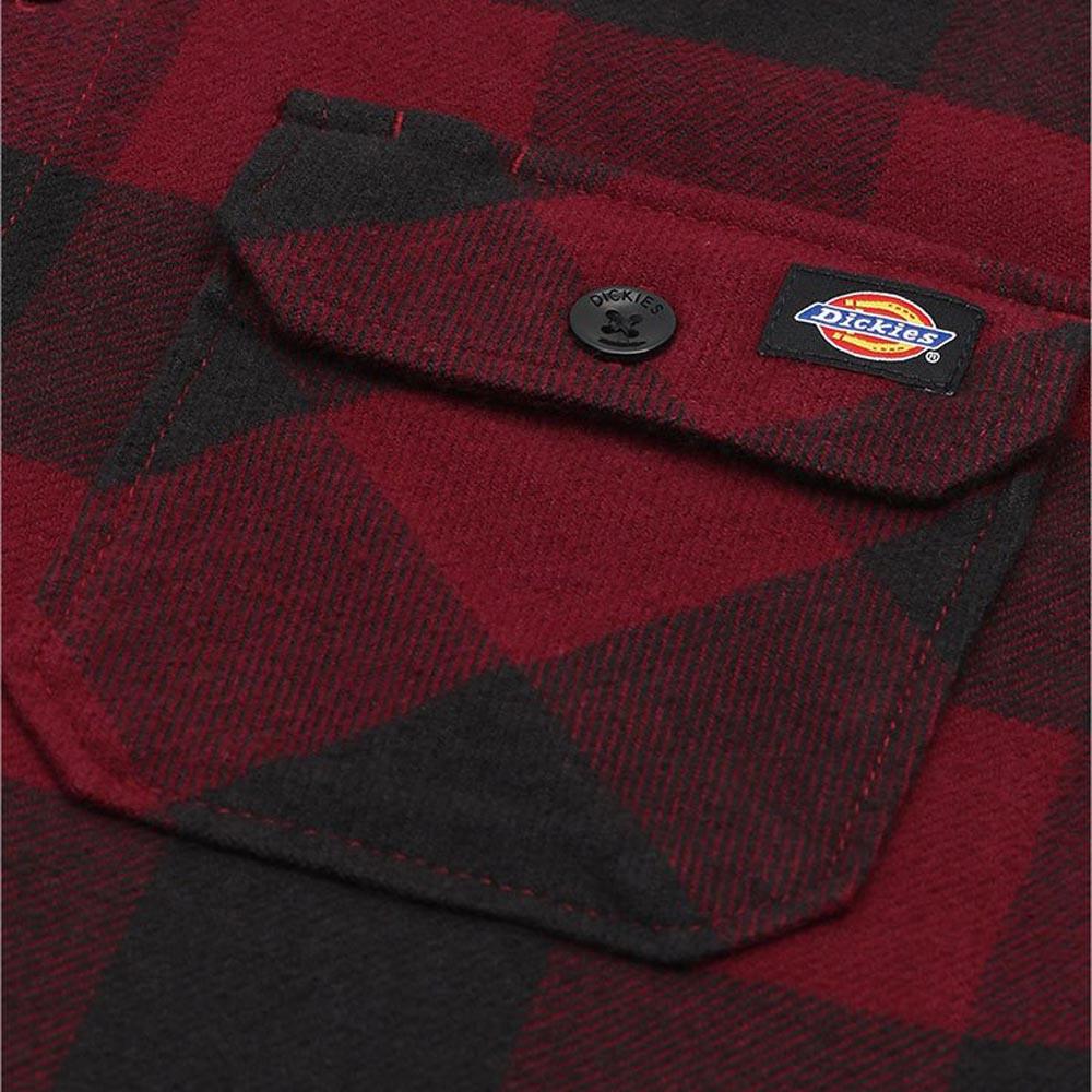  Dickies New Sacramento Shirt - Maroon、mySite、merchandisen