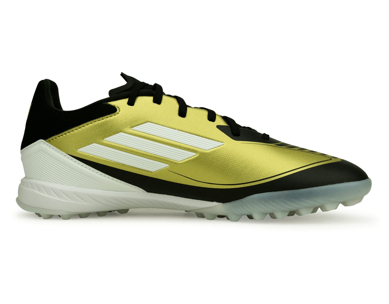 adidas Men's F50 League Messi TF Gold/White/Black、mySite、noshort