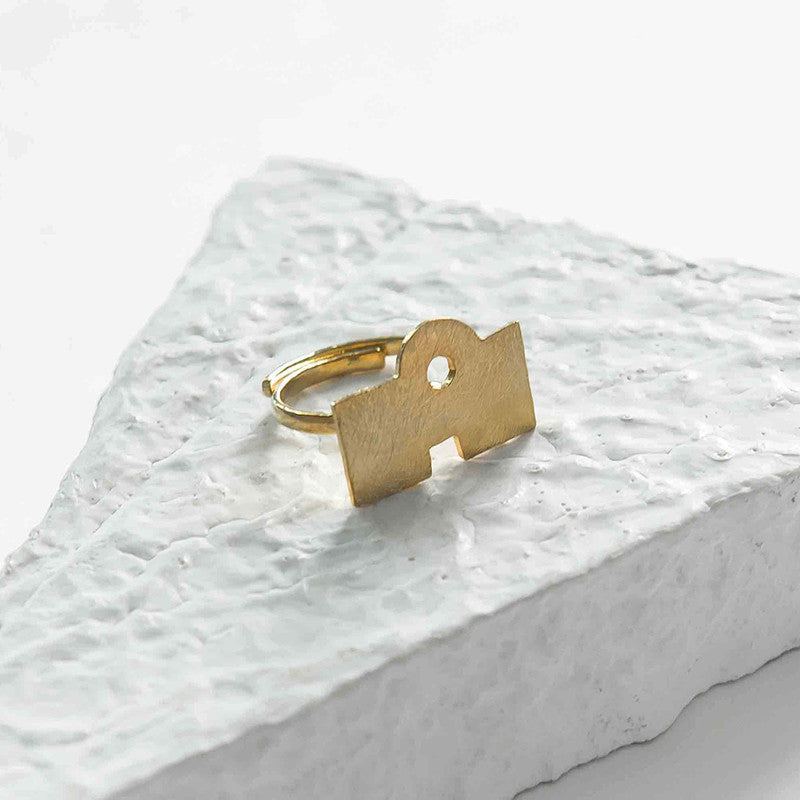 Brass Gori Ring | Women、mySite、camillekostekn