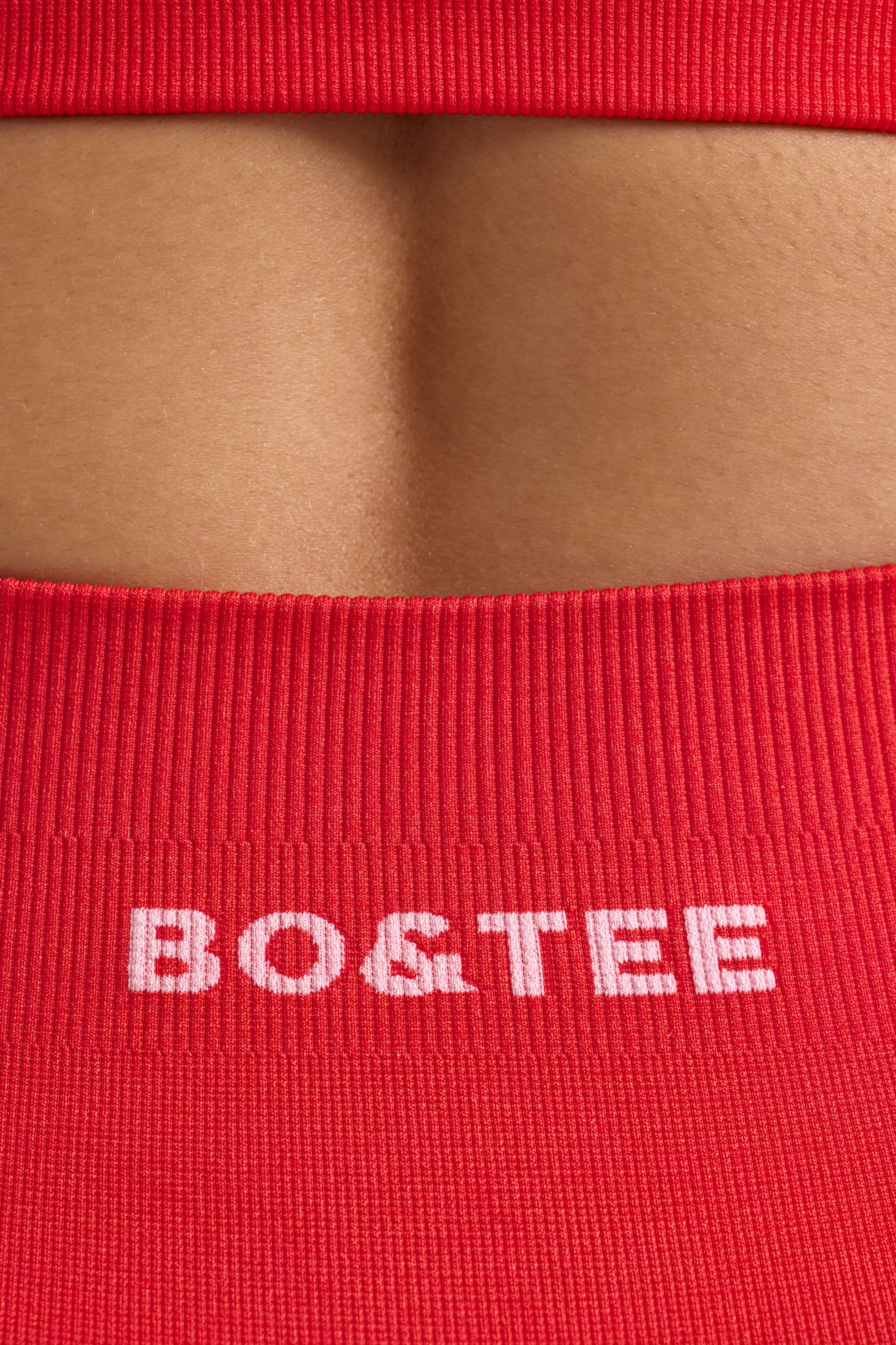 Define Luxe Mini Shorts in Poppy Red、mySite、solidvoid