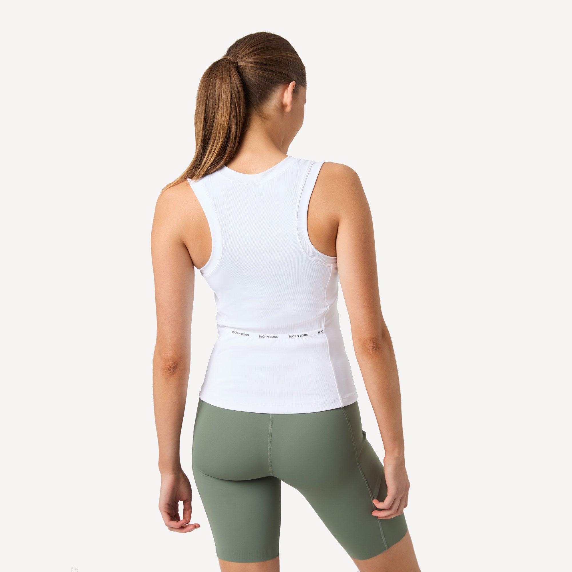 Bj枚rn Borg Ace Women's Pocket Ribbed Tennis Tank