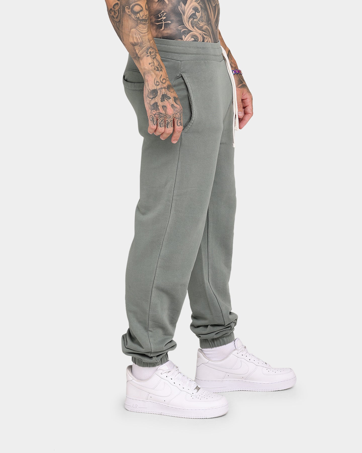 EN ES Cozy Premium Sweat Pants Green、mySite、zt4zffjzw