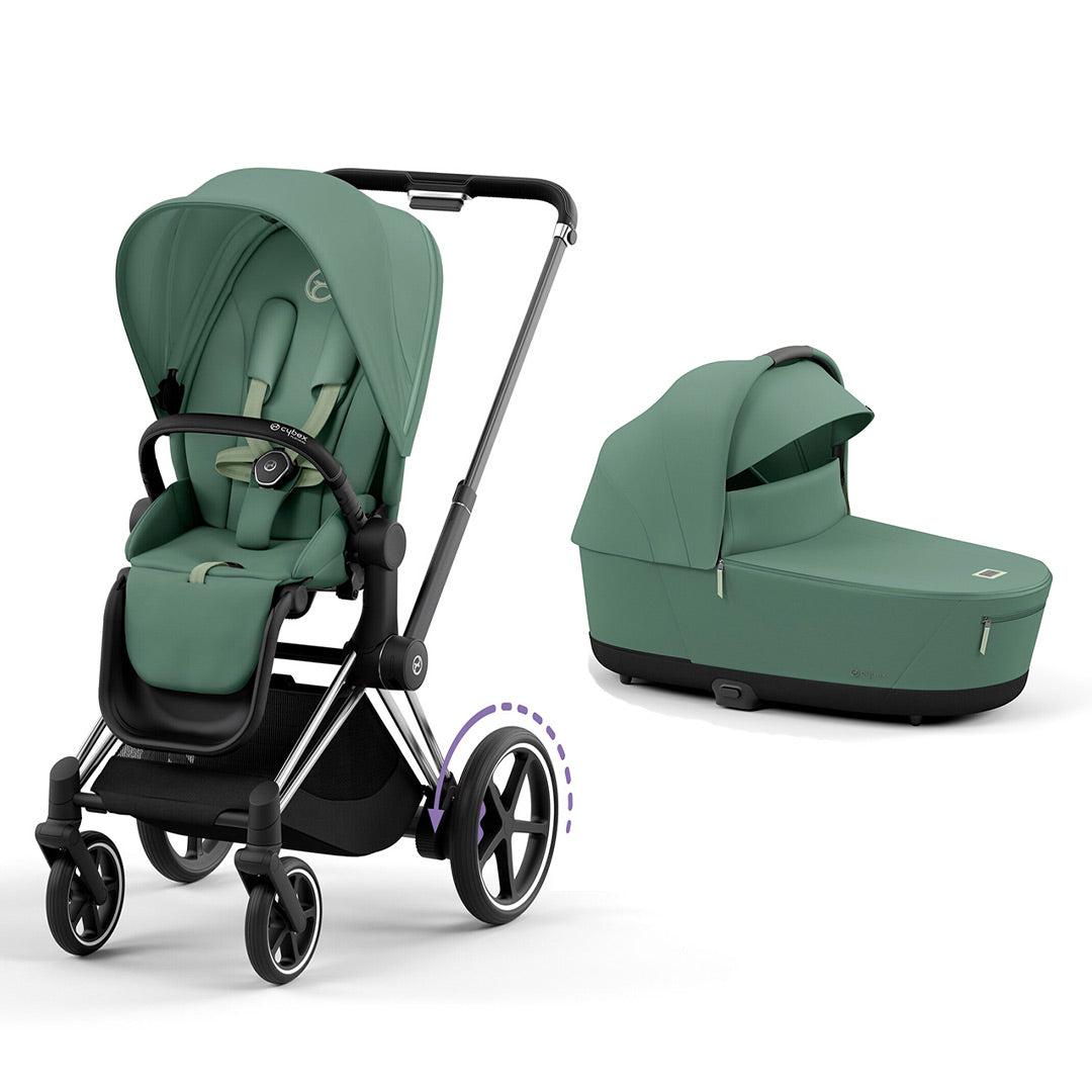  CYBEX e-Priam Pushchair - Leaf Green、mySite、merchandisen