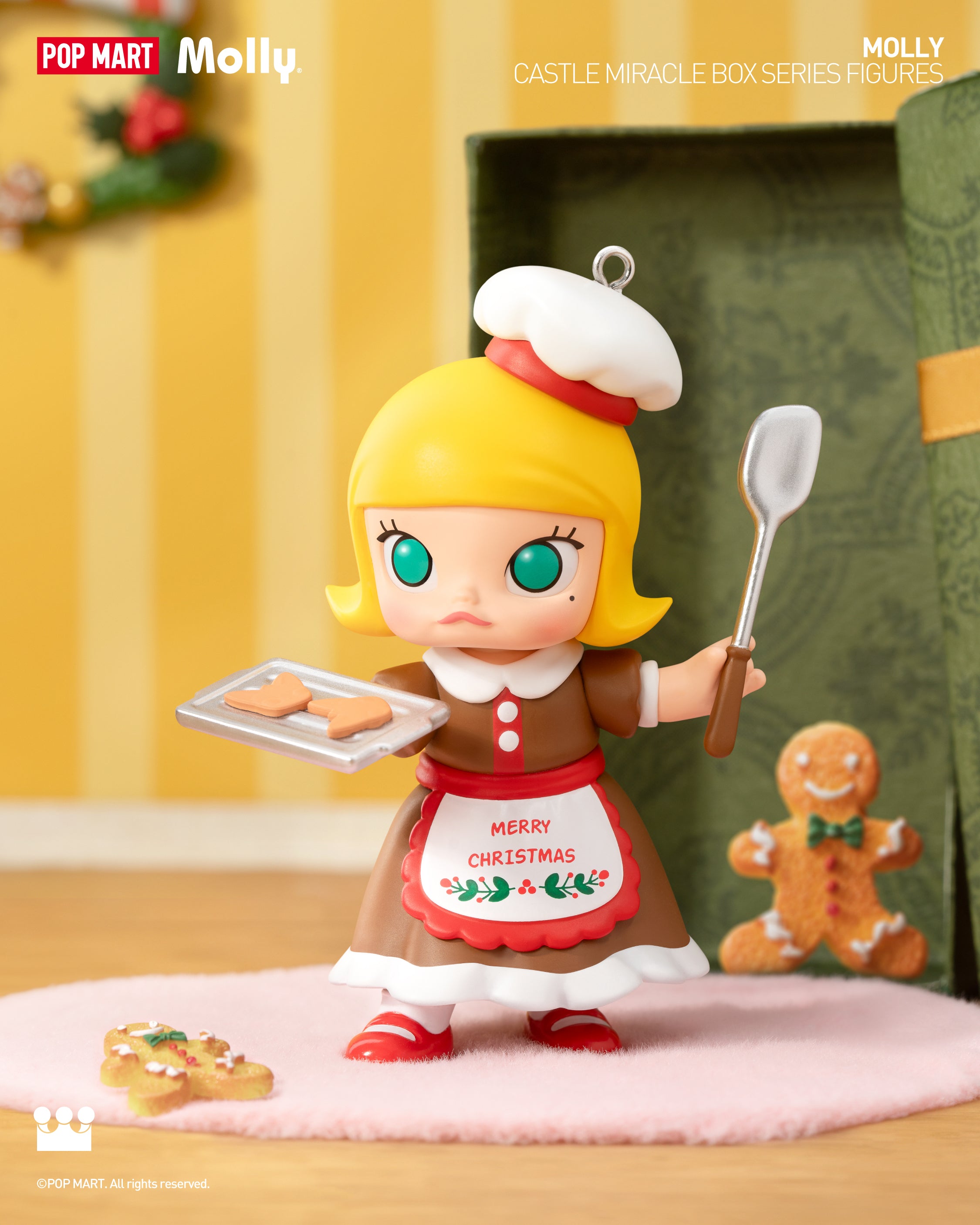  POP MART MOLLY Castle Miracle Box Series Figures、mySite、greenlandpopulation