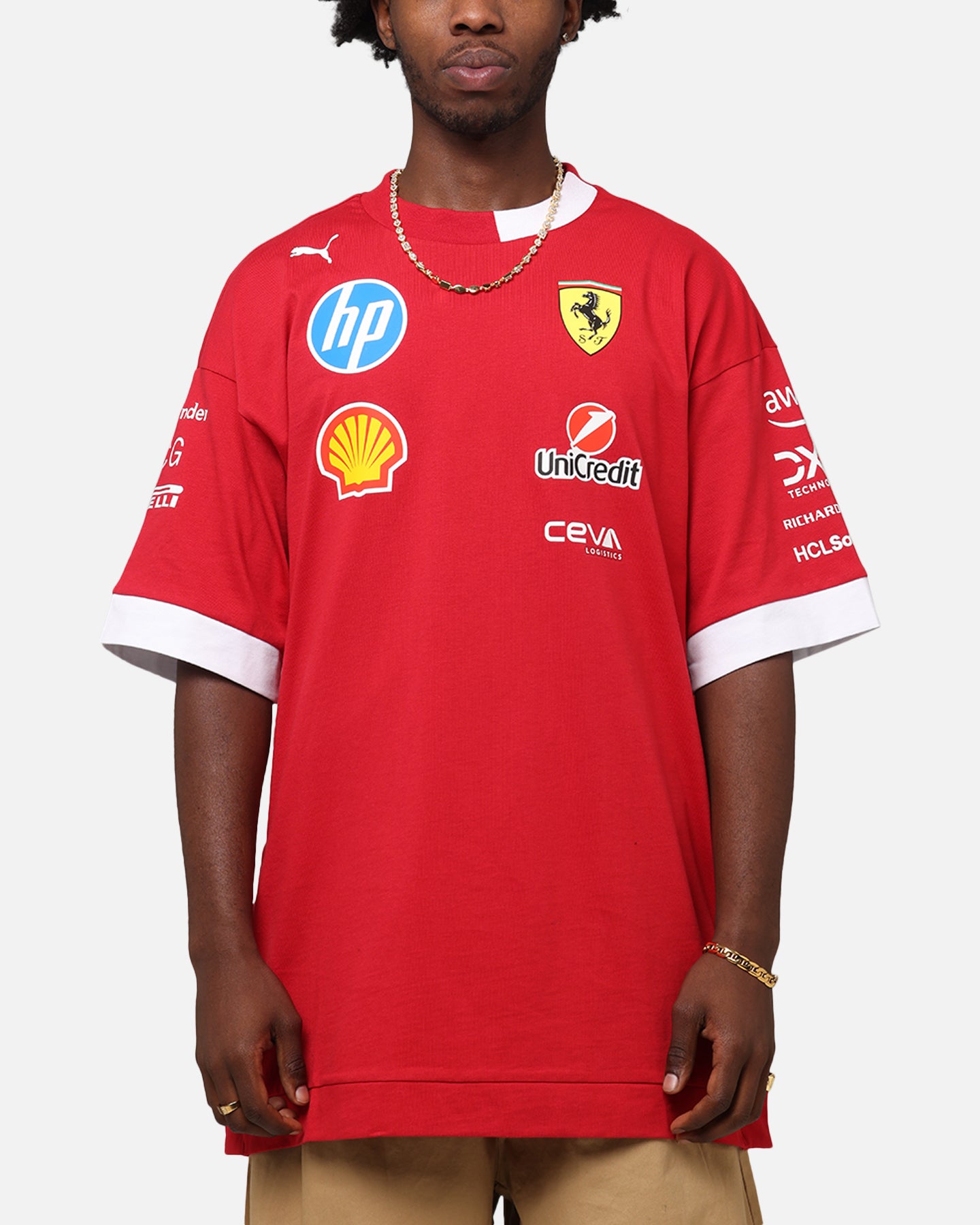 Puma X Scuderia Ferrari Drivers T-Shirt Cherry、mySite、zt4zffjzw