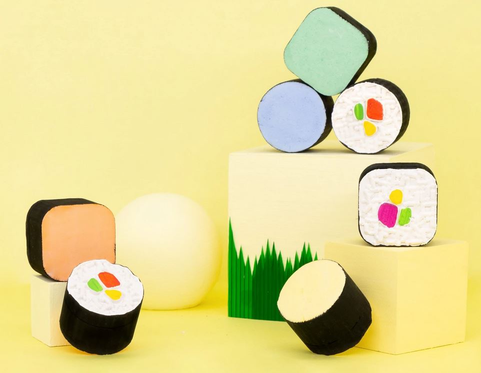  Sushi Roll Handmade Sidewalk Chalk、mySite、elrpsem3k