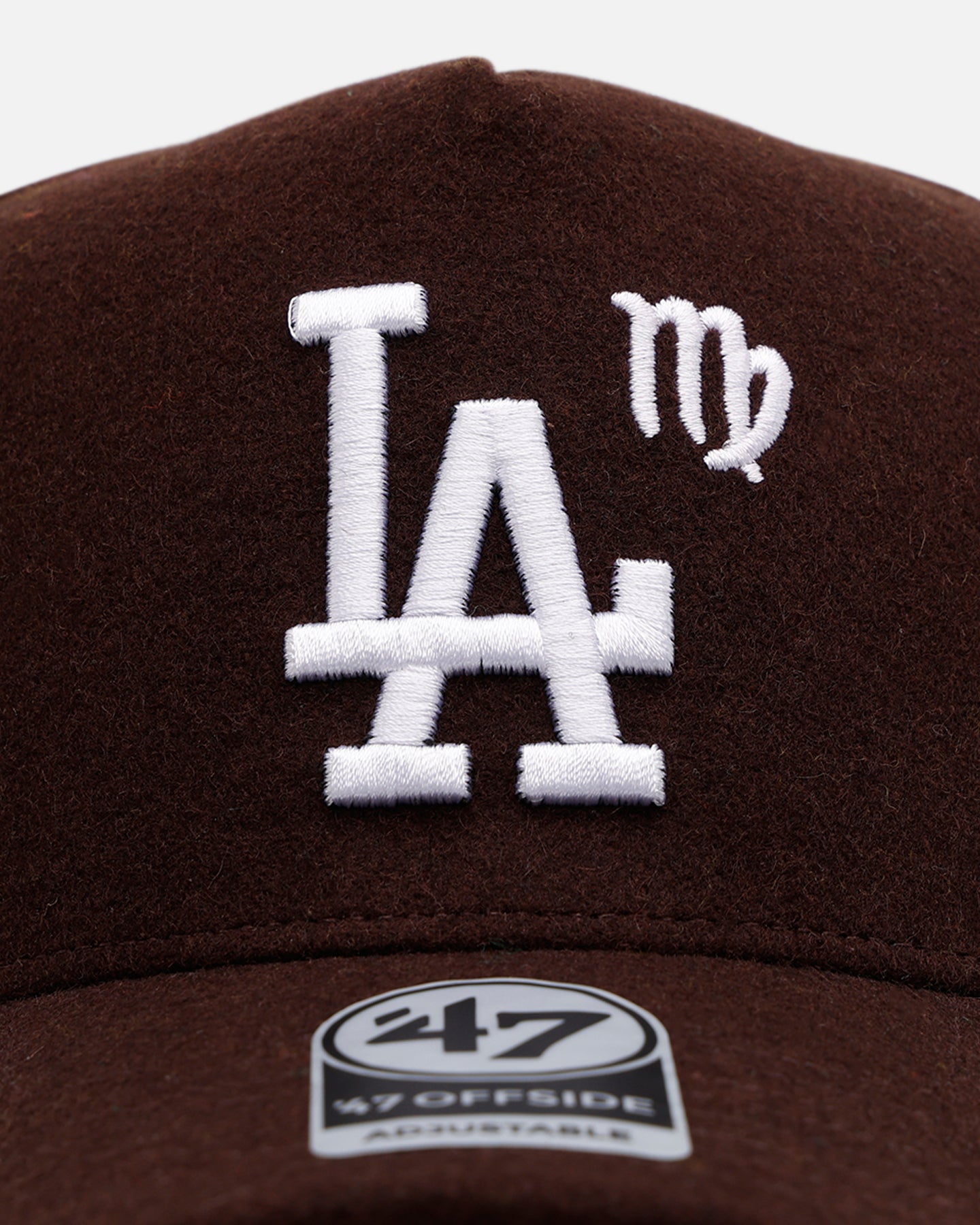 47 Brand Los Angeles Dodgers 'Zodiac' Virgo 47 Offside Snapback Brown、mySite、zt4zffjzw