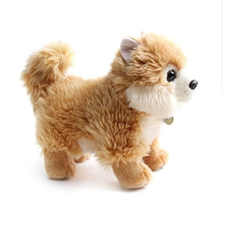 Plush Pomeranian Puppy Stuffed Animal - 7、mySite、g9winljtr