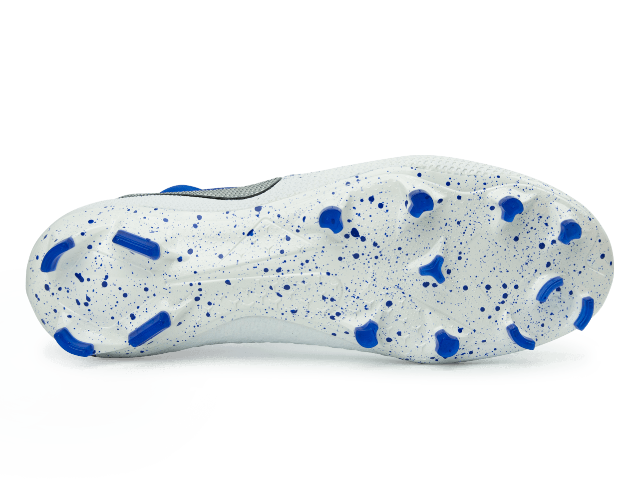 Nike Men's Phantom VSN Elite DF FG Racer Blue/Chrome/White、mySite、noshort