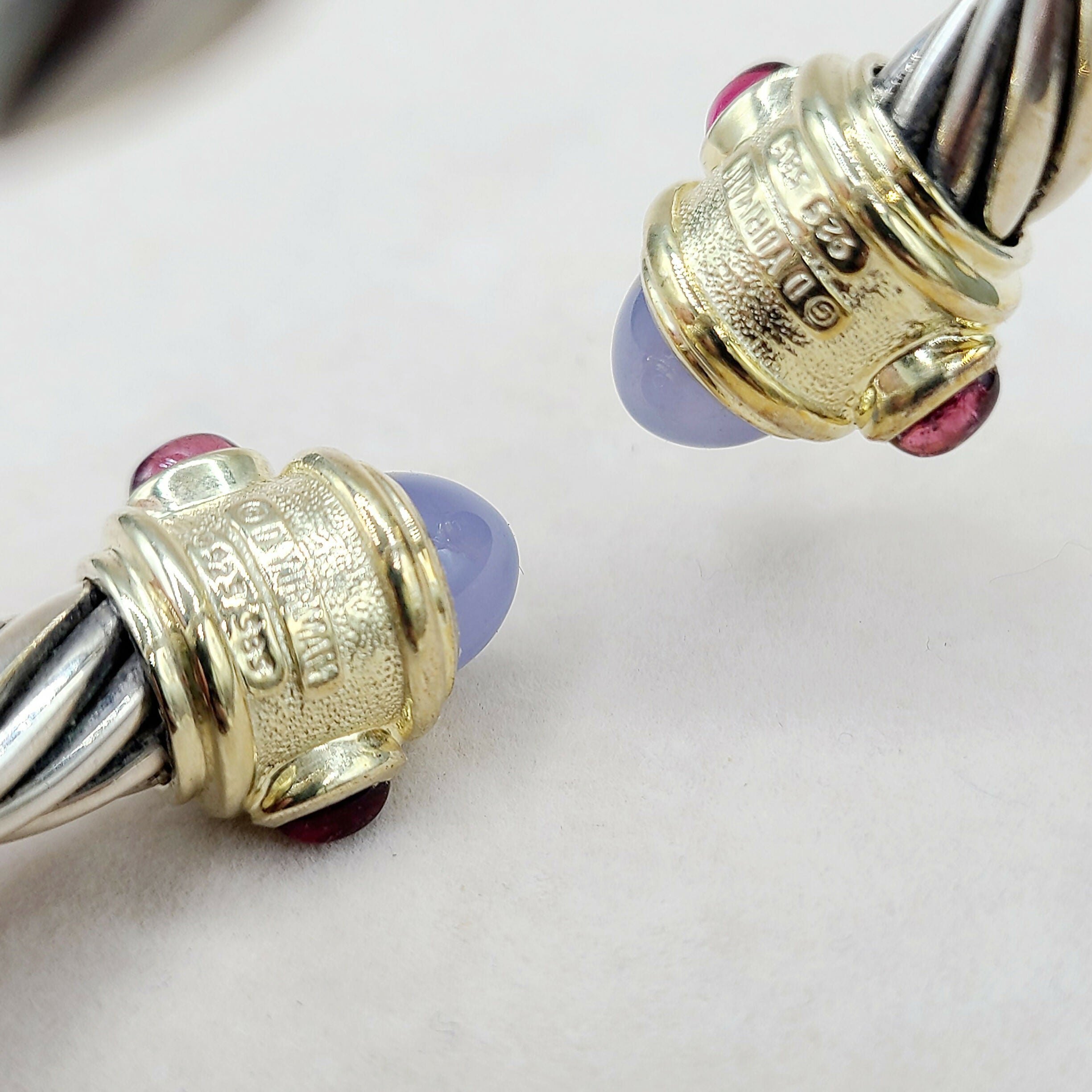 David Yurman Renaissance Bracelet 10mm Chalcedony & Gold、mySite、hinf8tx79