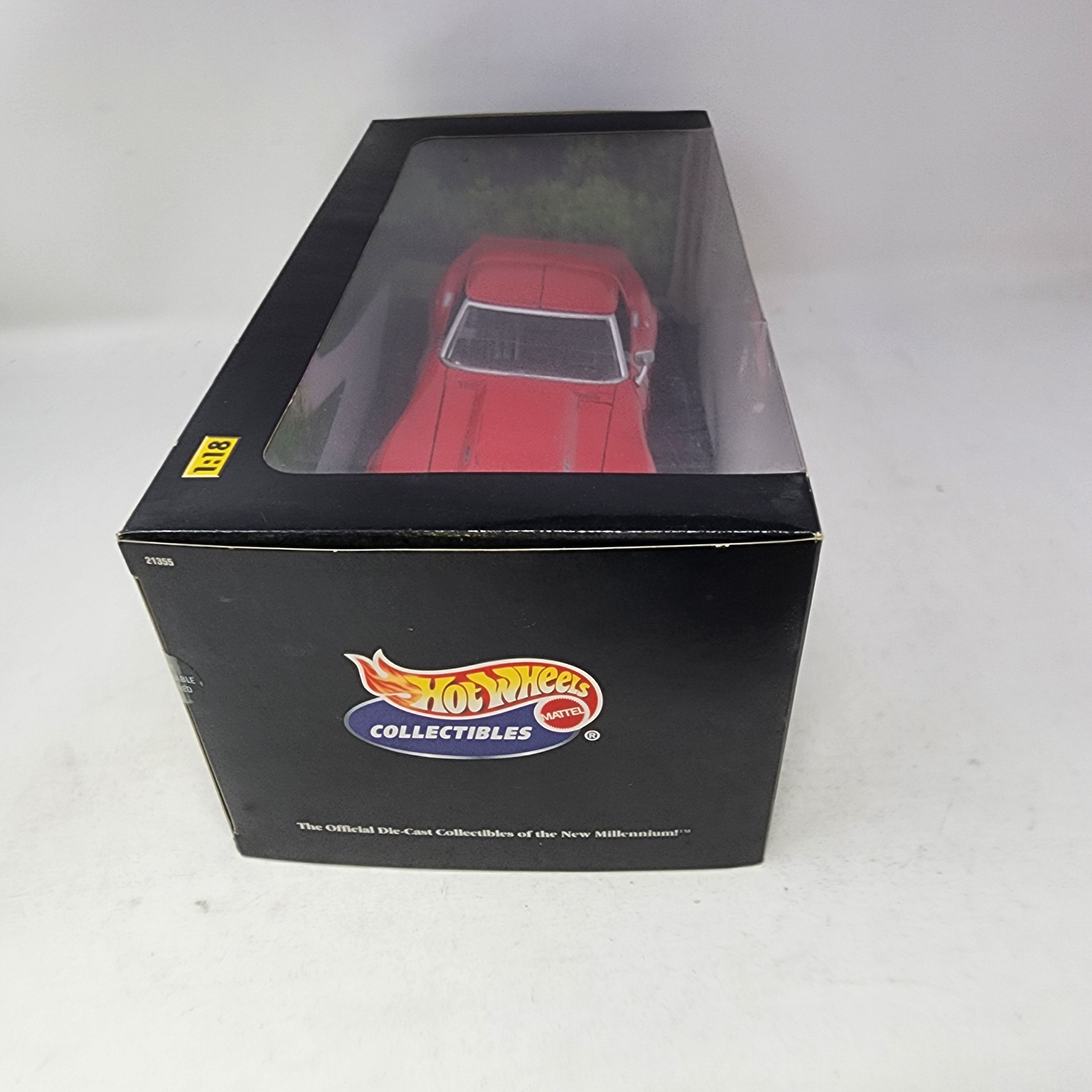 1969 Chevrolet Corvette * RED * Hot Wheels Collectibles 1/18 Scale、mySite、hgirdovlk
