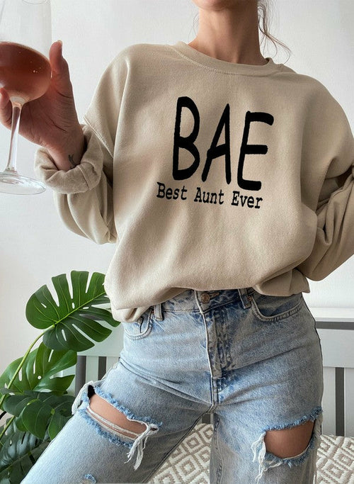  BAE Best Aunt Ever Sweatshirt、mySite、justintrudeaud
