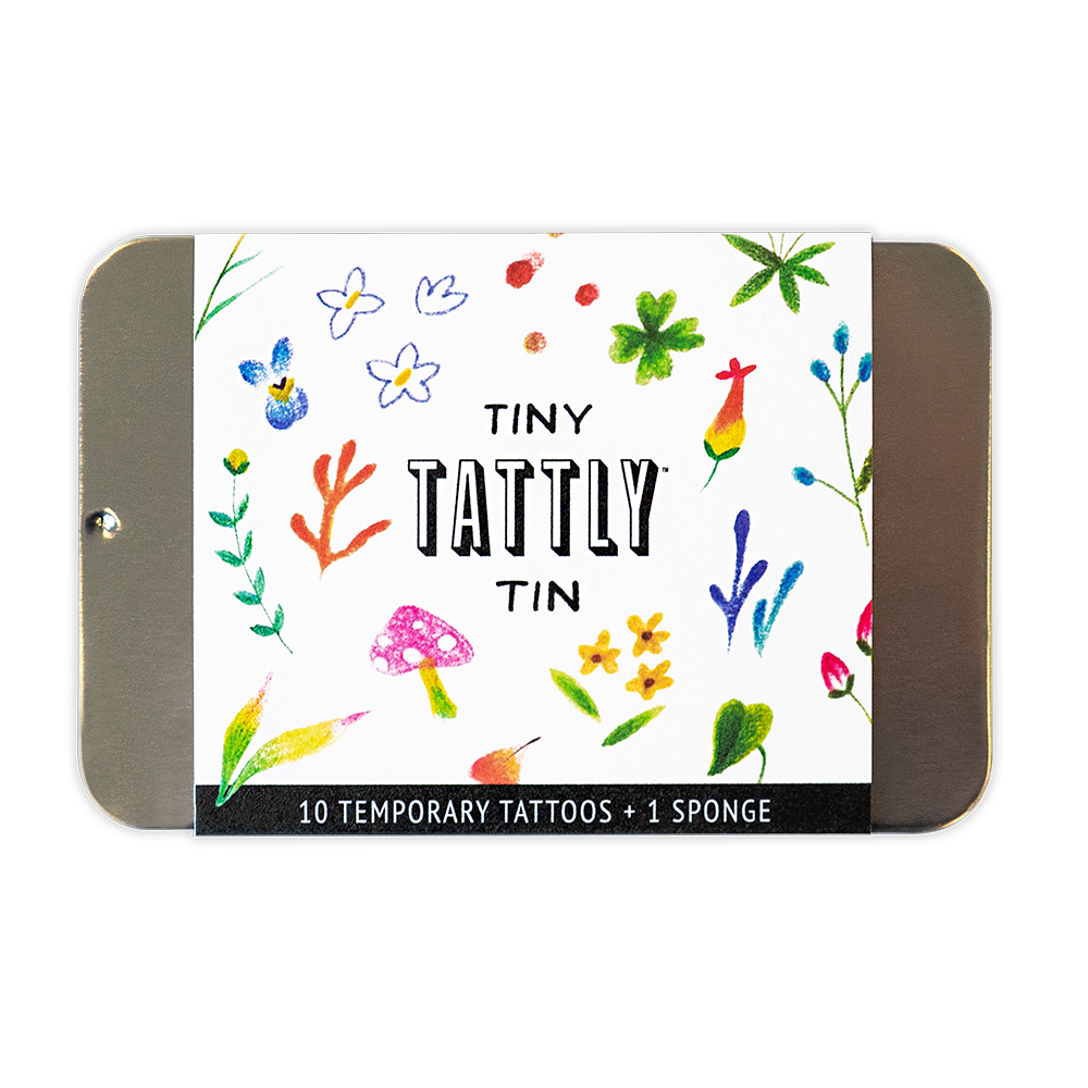  Imaginary Garden Tattly Temporary Tattoos Tiny Tin、mySite、ghnorth