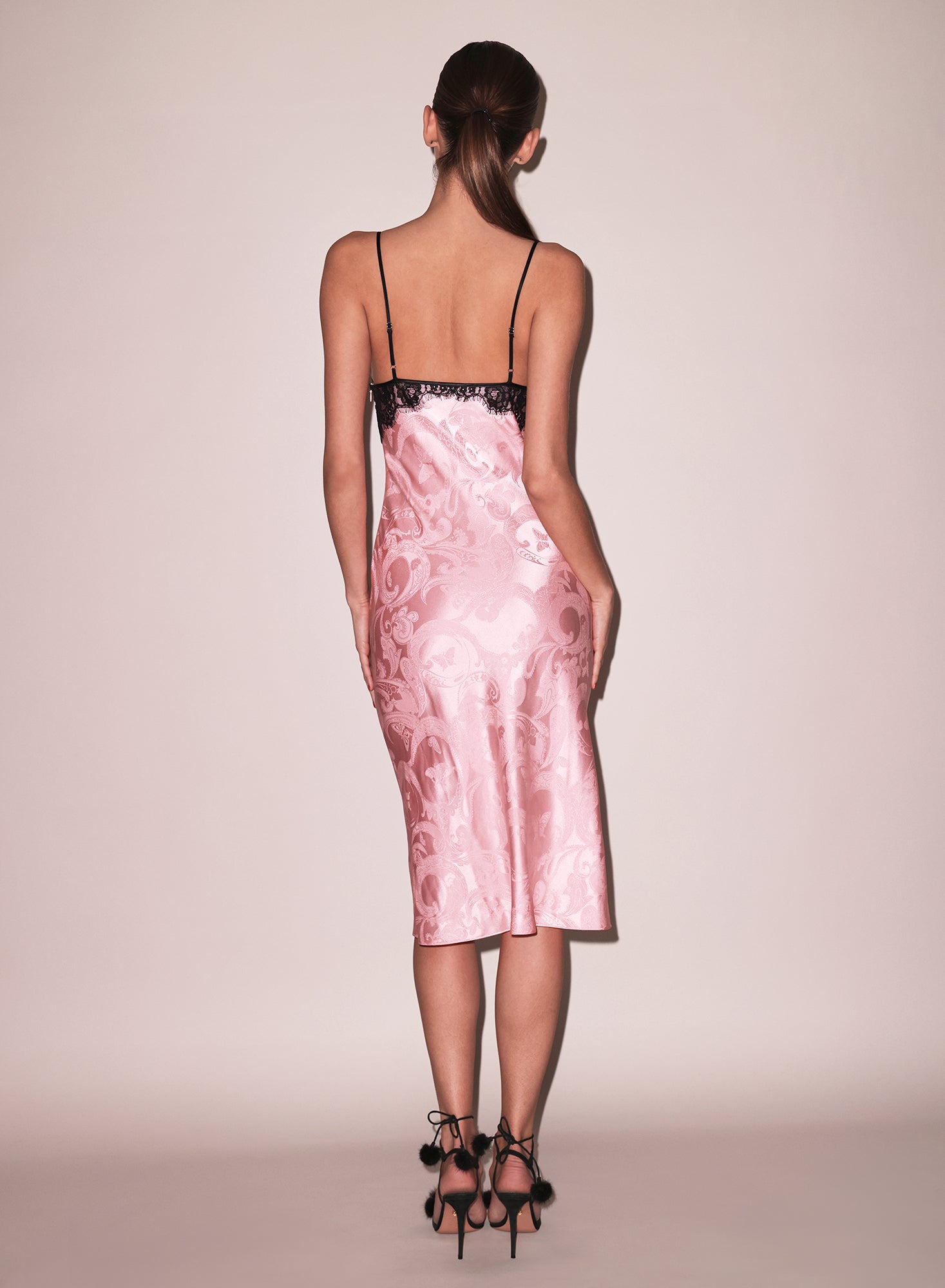 Butterfly Jacquard Slip Dress、mySite、bengalsvssteelers