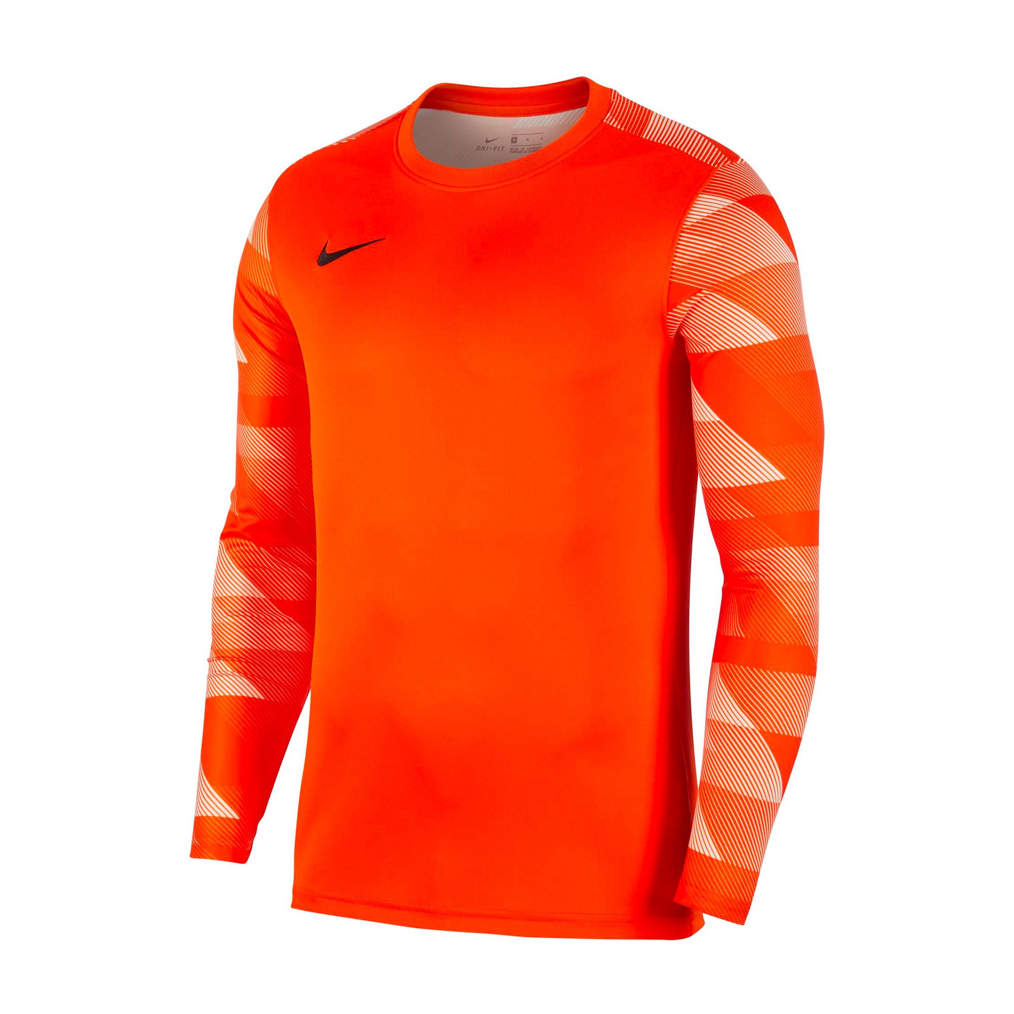 Nike Men's Park IV Long Sleeve Goalkeeper Jersey Orange/Black、mySite、noshort