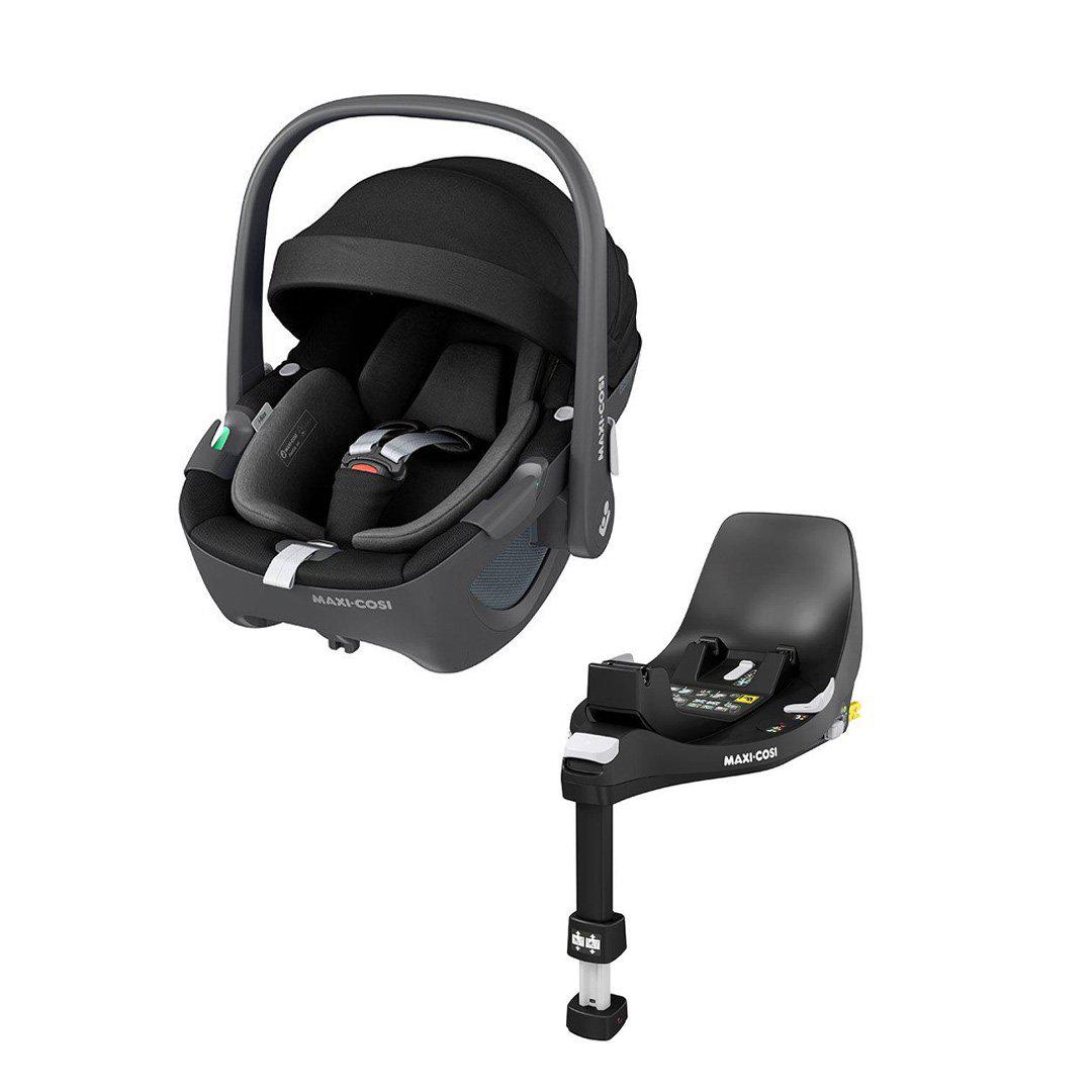  Maxi-Cosi Pebble 360 Car Seat + FamilyFix 360 Base - Essential Black、mySite、merchandisen