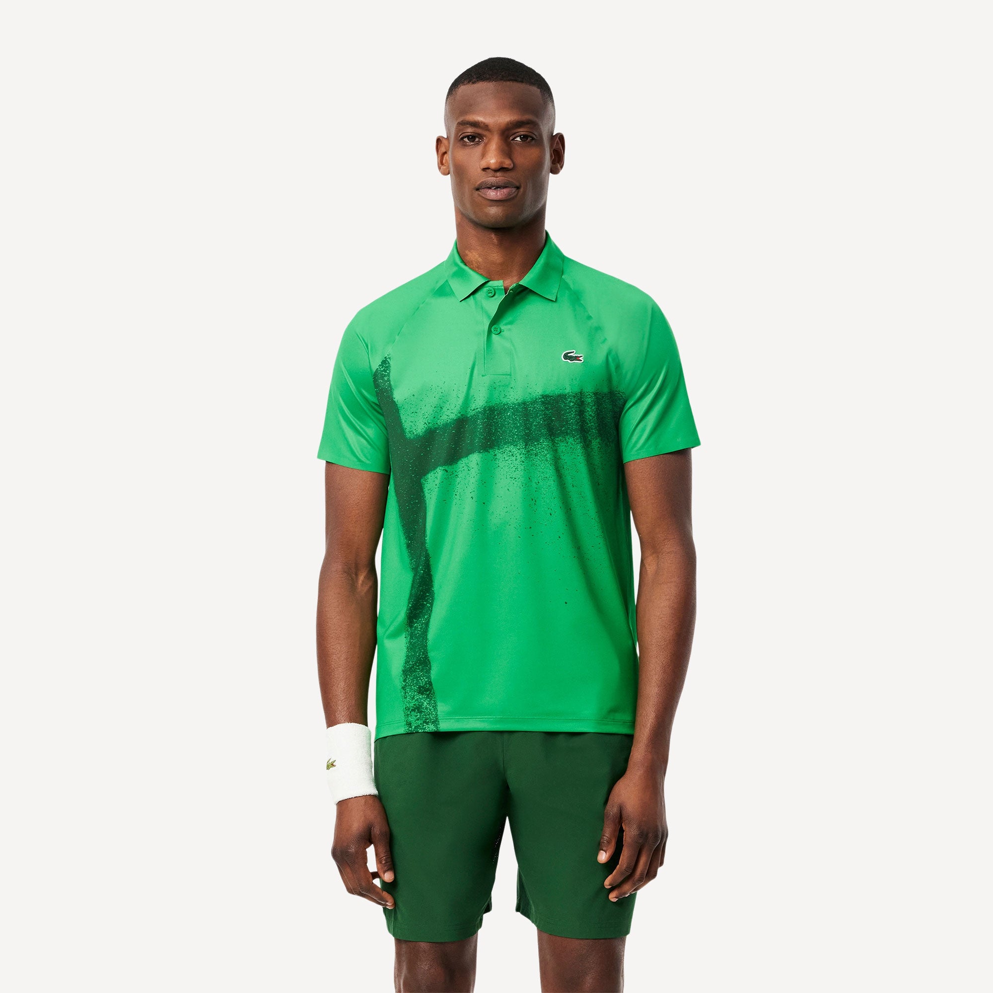 Lacoste x Novak Djokovic Men's Technical Woven 8-Inch Tennis Shorts