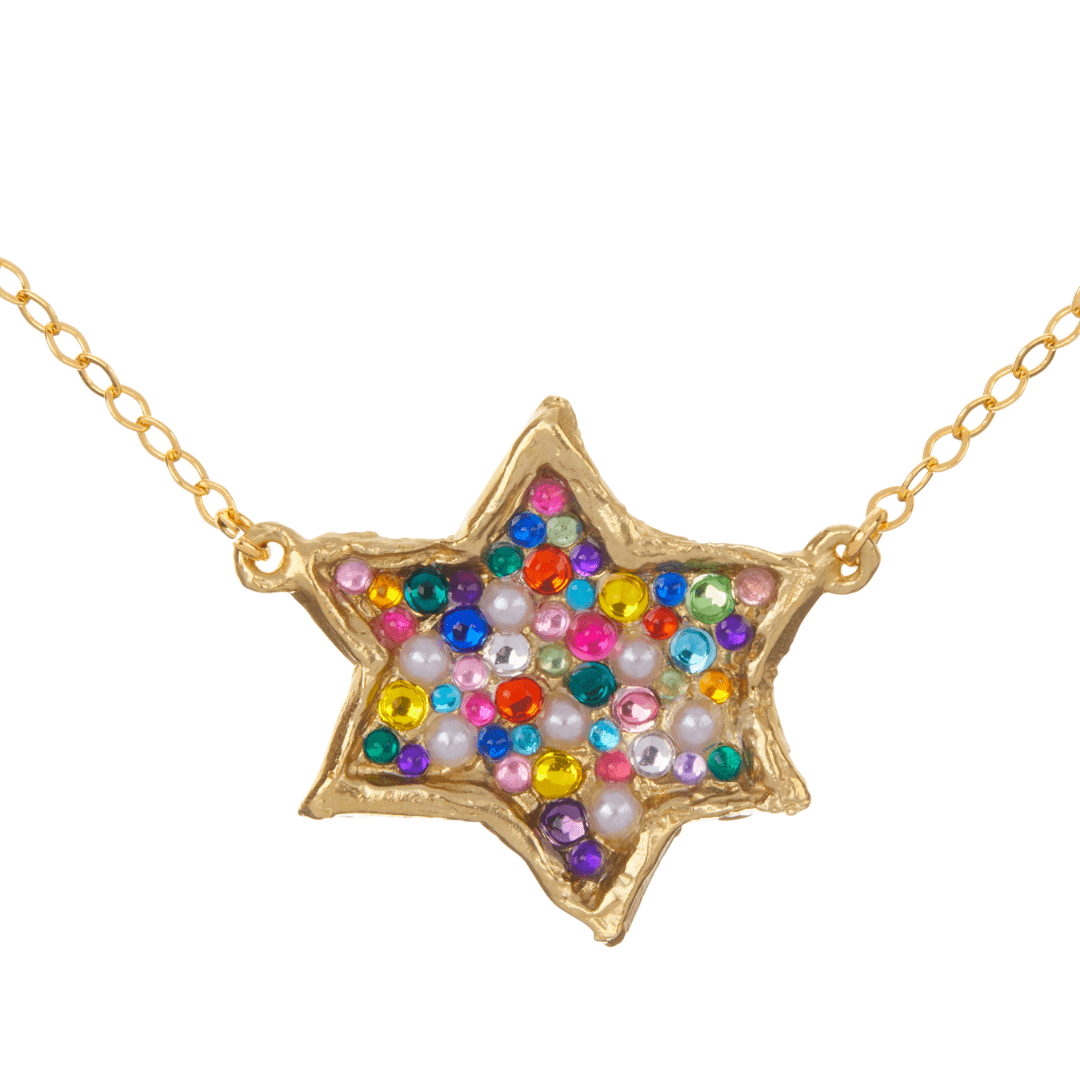 Large Stardust Memory Necklace by Susan Alexandra - Bronze、mySite、topwebapps