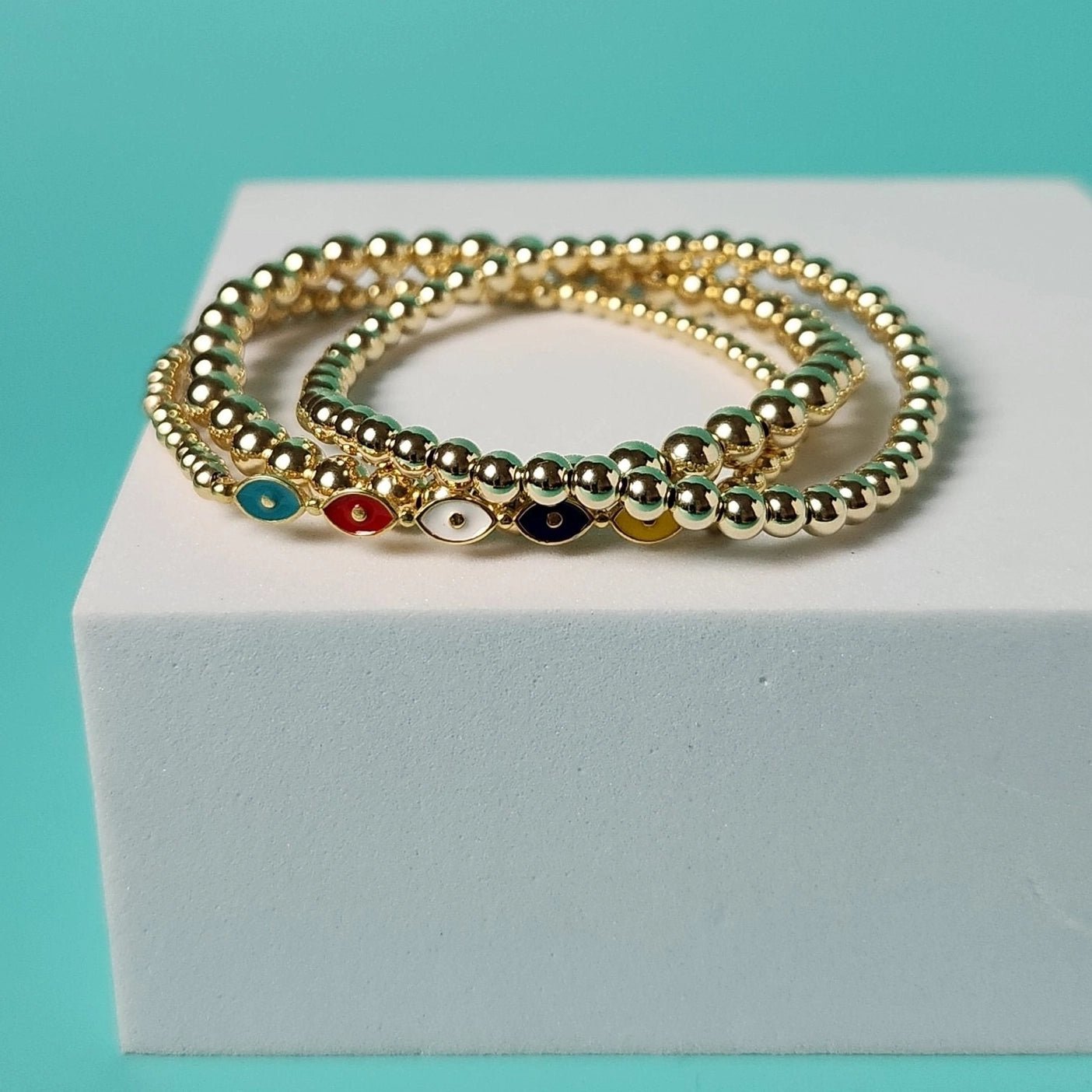  Colorful Evil Eyes Bracelet、mySite、elrpsem3k