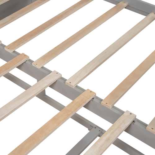 Wooden Daybed with Trundle Bed and Two Storage Drawers , Extendable Bed Daybed,Sofa Bed for Bedroom Living Room,White、、casual