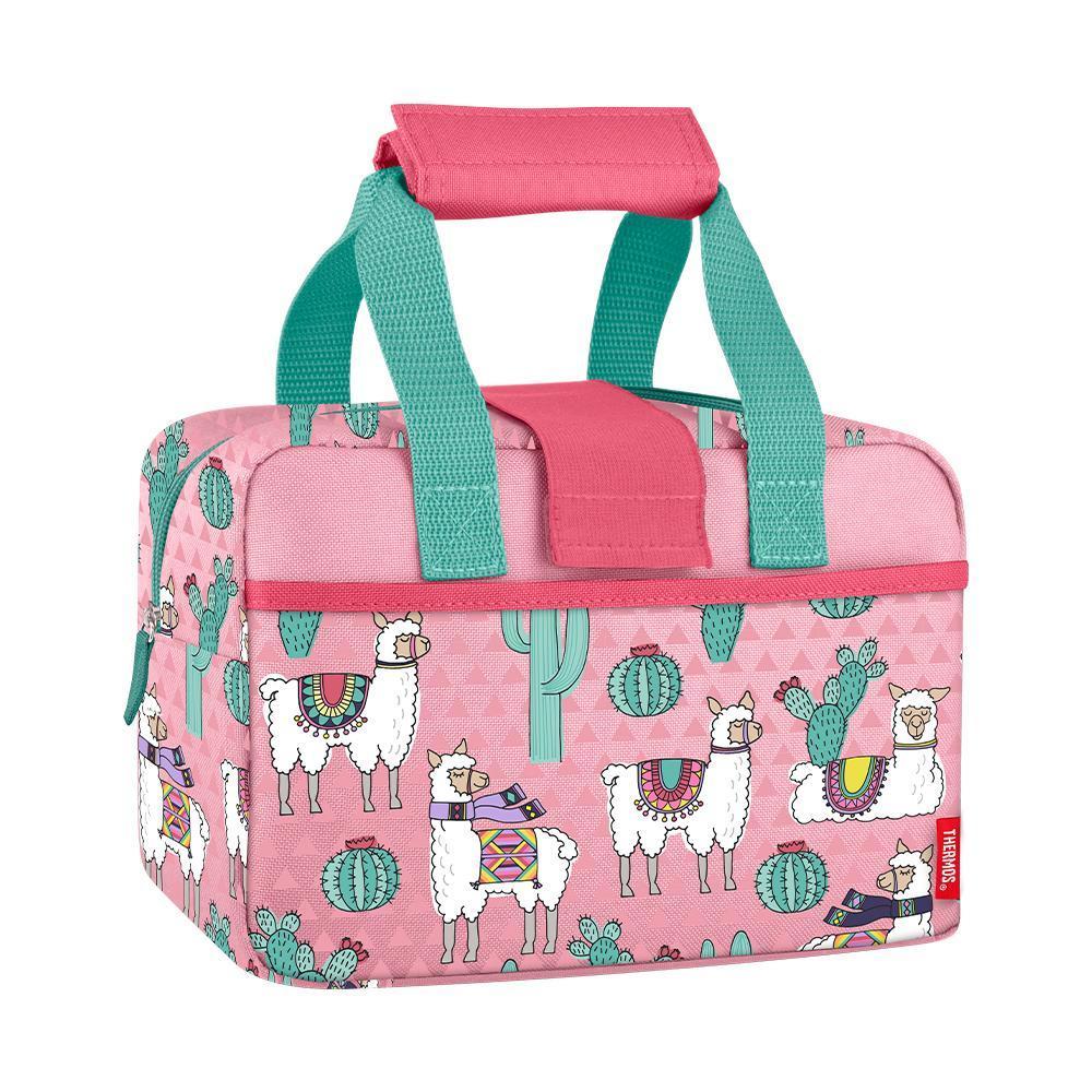 LUNCH DUFFLE WITH 12oz FUNTAINER® BOTTLE DESERT LLAMAS、mySite、noshort