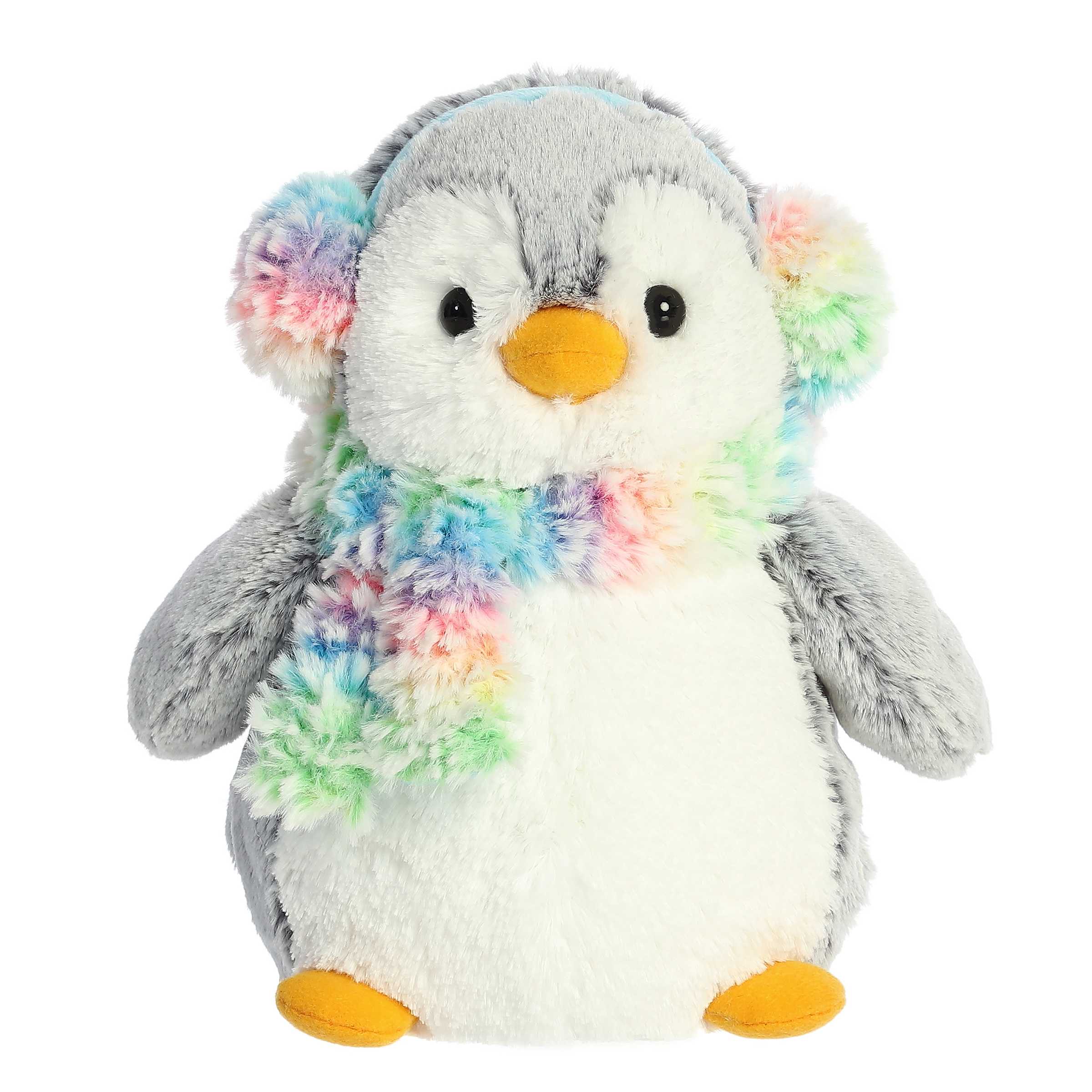 Aurora® - PomPom Penguin™ - 9 Pom Pom Rainbow Muffs™、mySite、g9winljtr