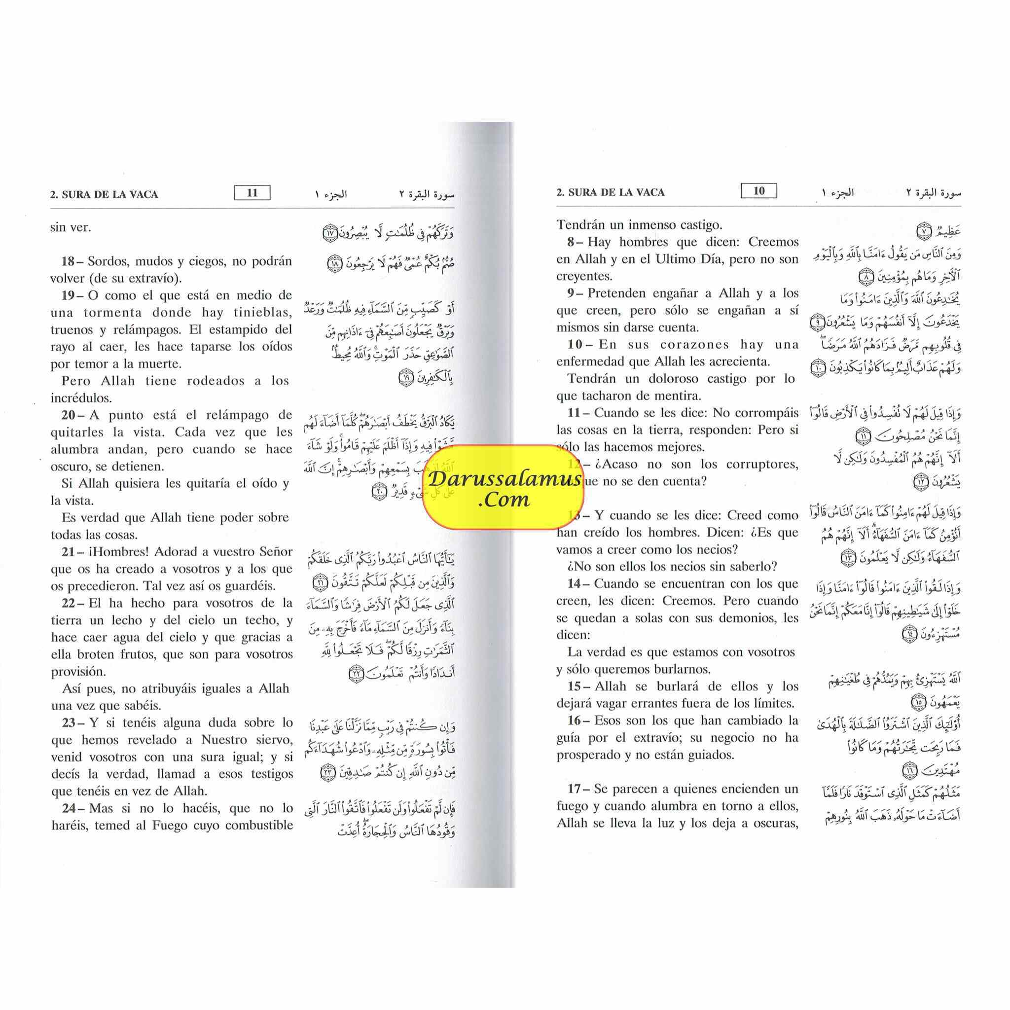 Quran In Spanish Language (Del Noble Coran) Arabic To Spanish Translation By Abdel Ghani Melara Navio、mySite、topwebapps