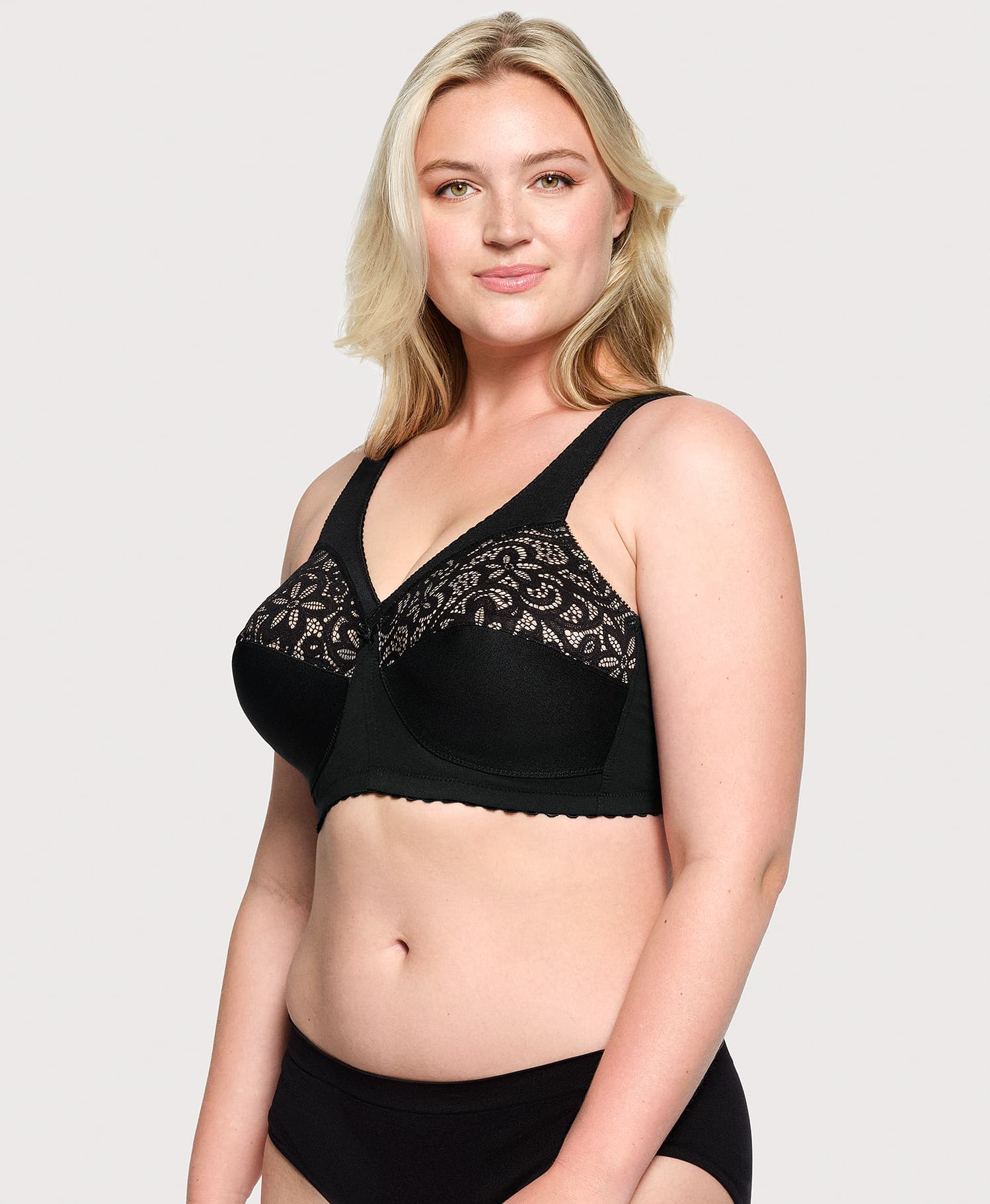  MagicLift Cotton Support Bra Black、mySite、justintrudeaud