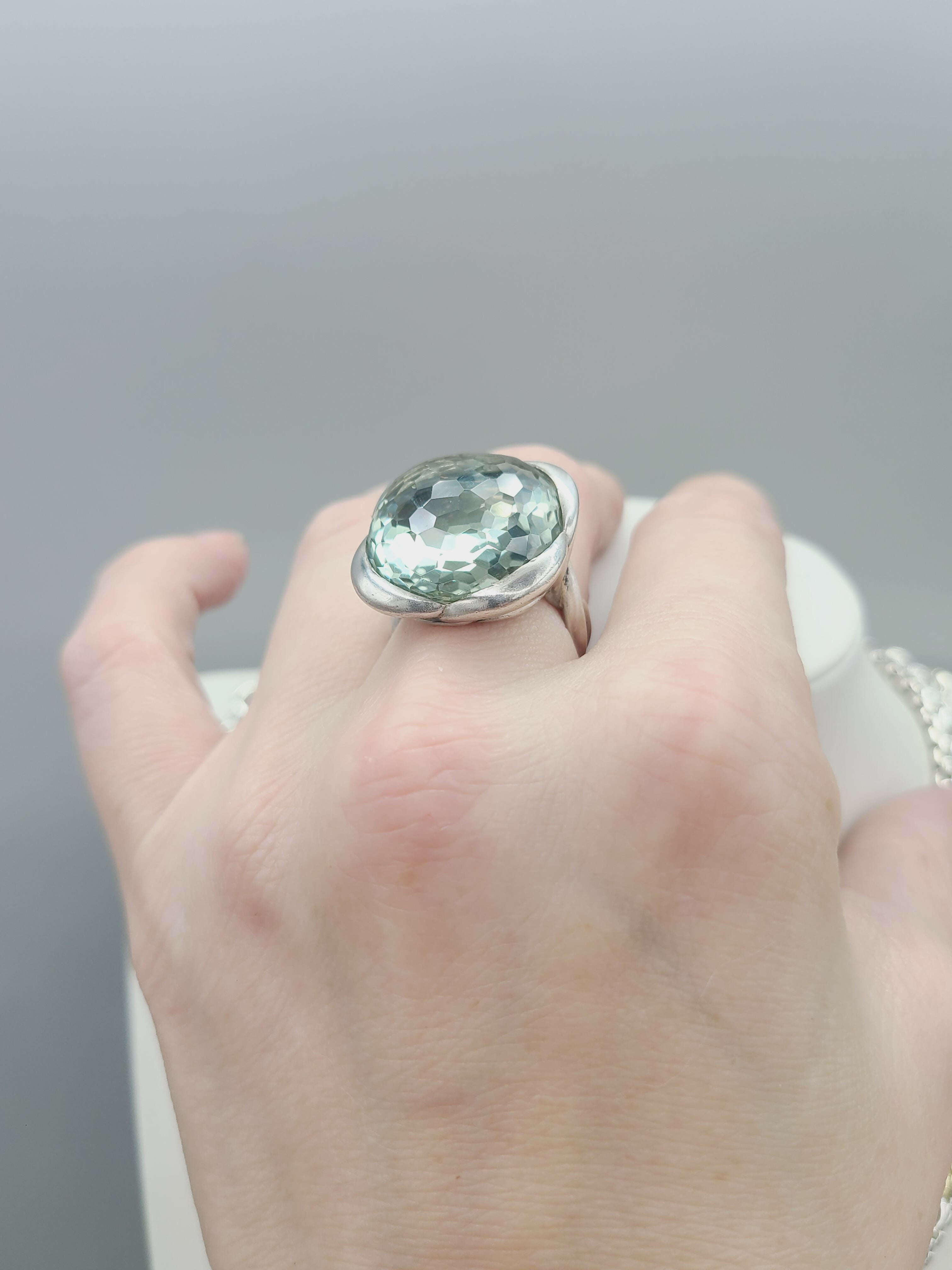 David聽Yurman聽20mm聽Prasiolite聽Continuance聽Ring、mySite、hinf8tx79