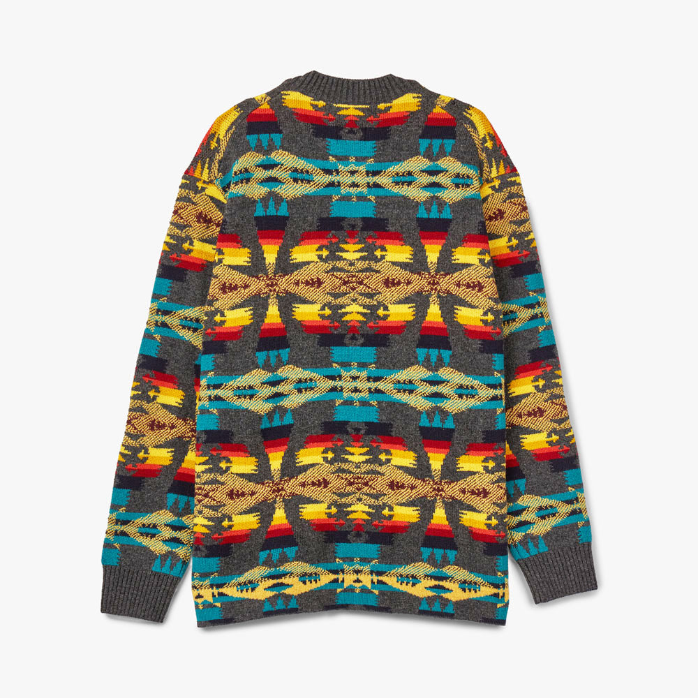  Junya Watanabe MAN x Pendleton Wool Jacquard Sweater / Grey、mySite、merchandisen