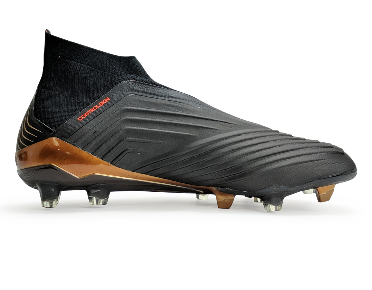 adidas Men's Predator 18+ FG Core Black/Running White/Infrared、mySite、noshort