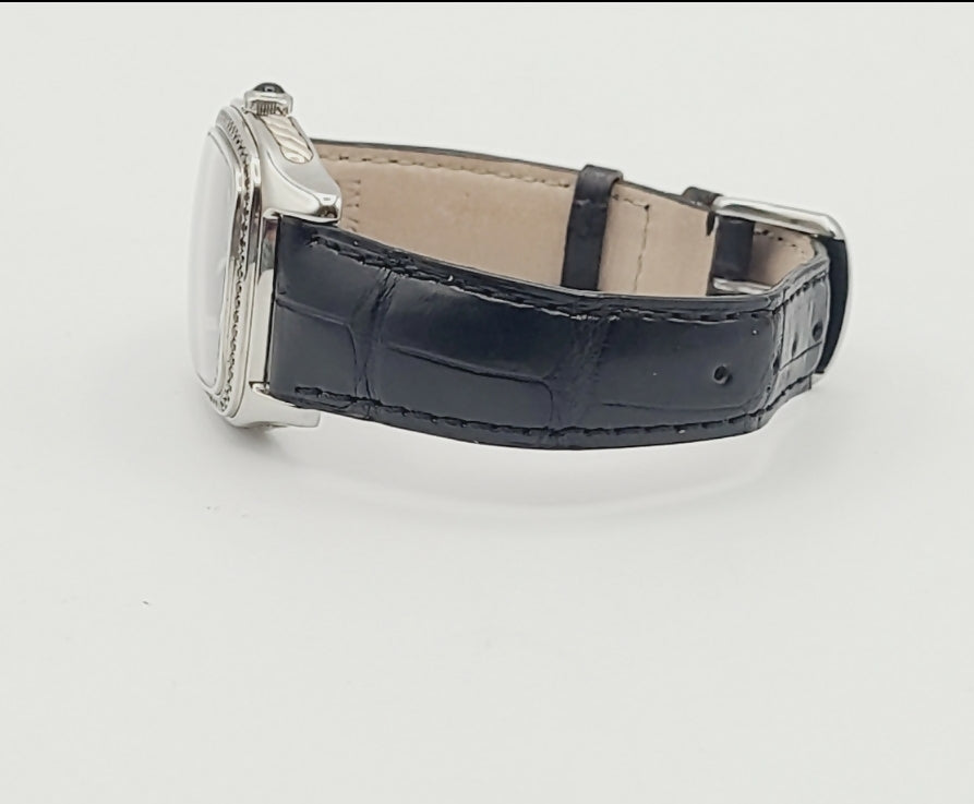David Yurman 32mm Thoroughbred Quartz Watch With Black Diamonds、mySite、hinf8tx79