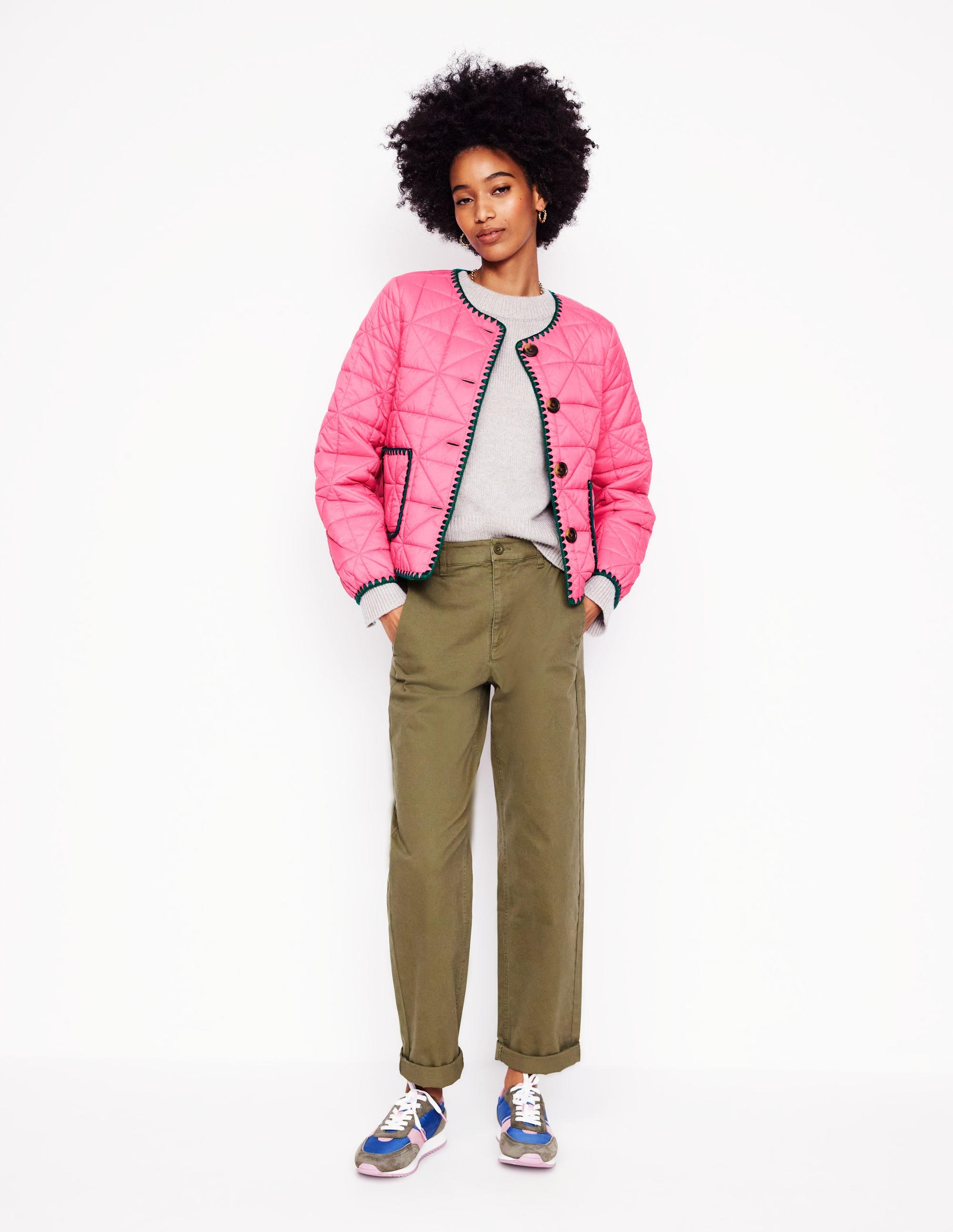  Highbury Casual Jacket-Sorbet Pink、mySite、ashleygrahame