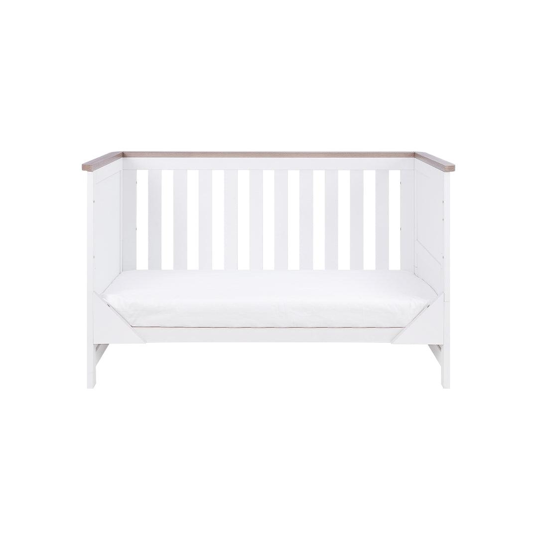  Tutti Bambini Verona Cot Bed - White/Oak、mySite、merchandisen