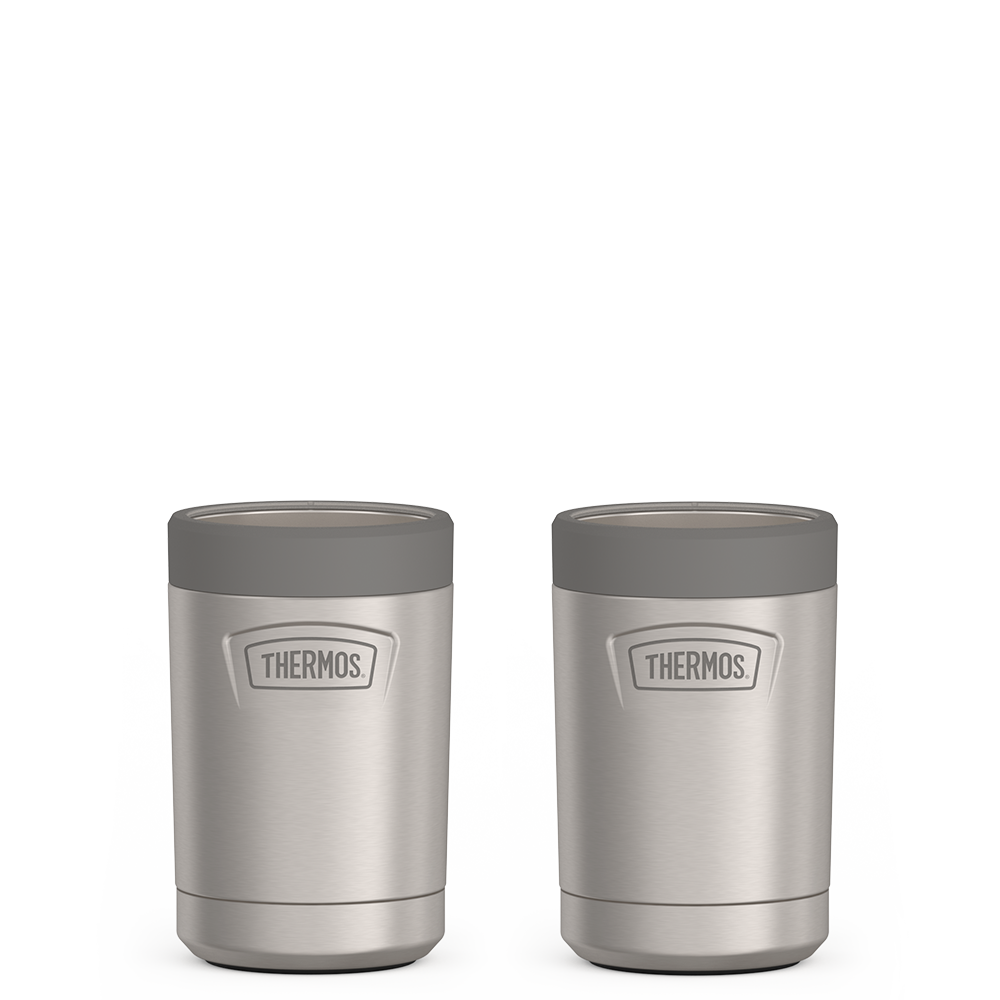 12oz Icon Can Insulator Bundle - Matte Stainless Steel、mySite、noshort