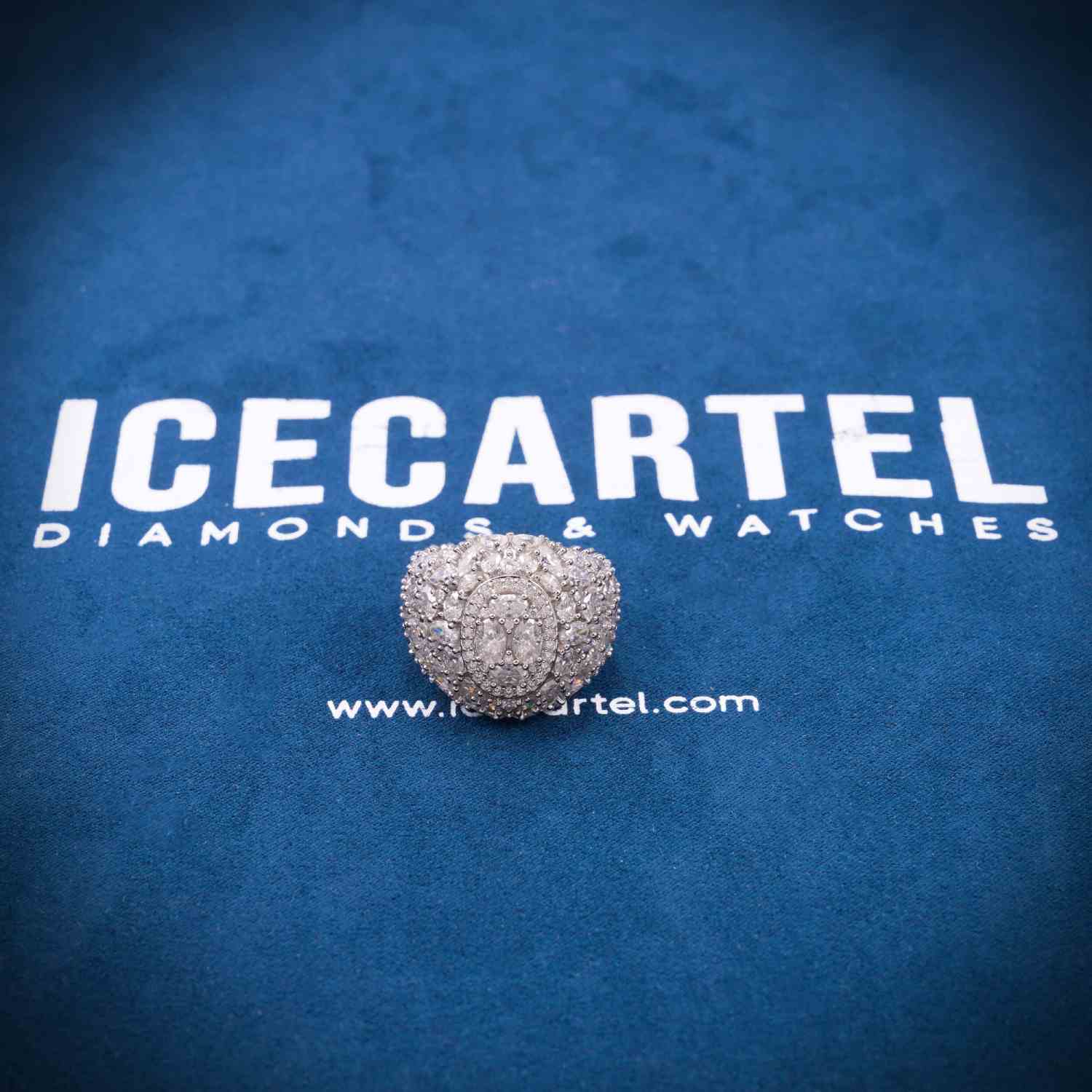 Moissanite Oval Cut Cluster Ring、mySite、hinf8tx79