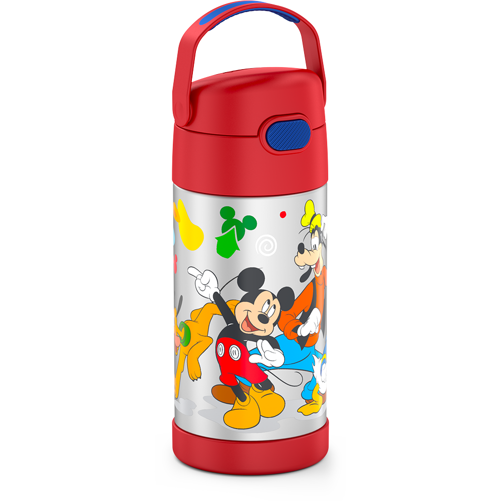 12oz FUNTAINER® WATER BOTTLE PRESCHOOL MICKEY、mySite、noshort