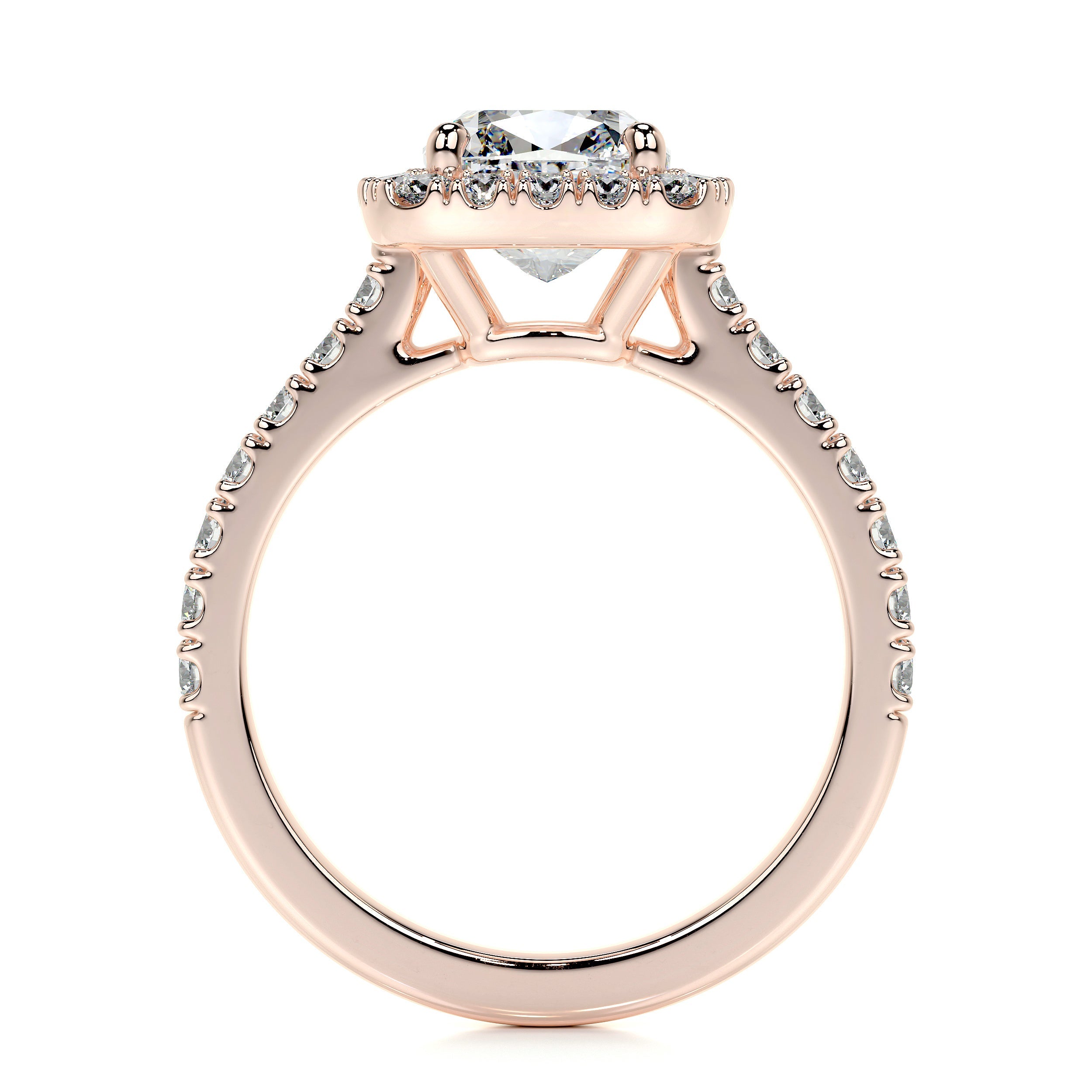 Celeste Lab Grown Diamond Ring -14K Rose Gold、mySite、hinf8tx79