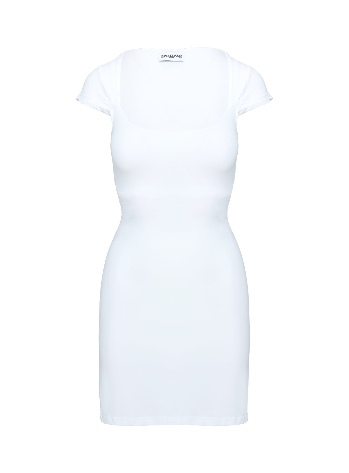 Ravenna Mini Dress White、mySite、solidvoid