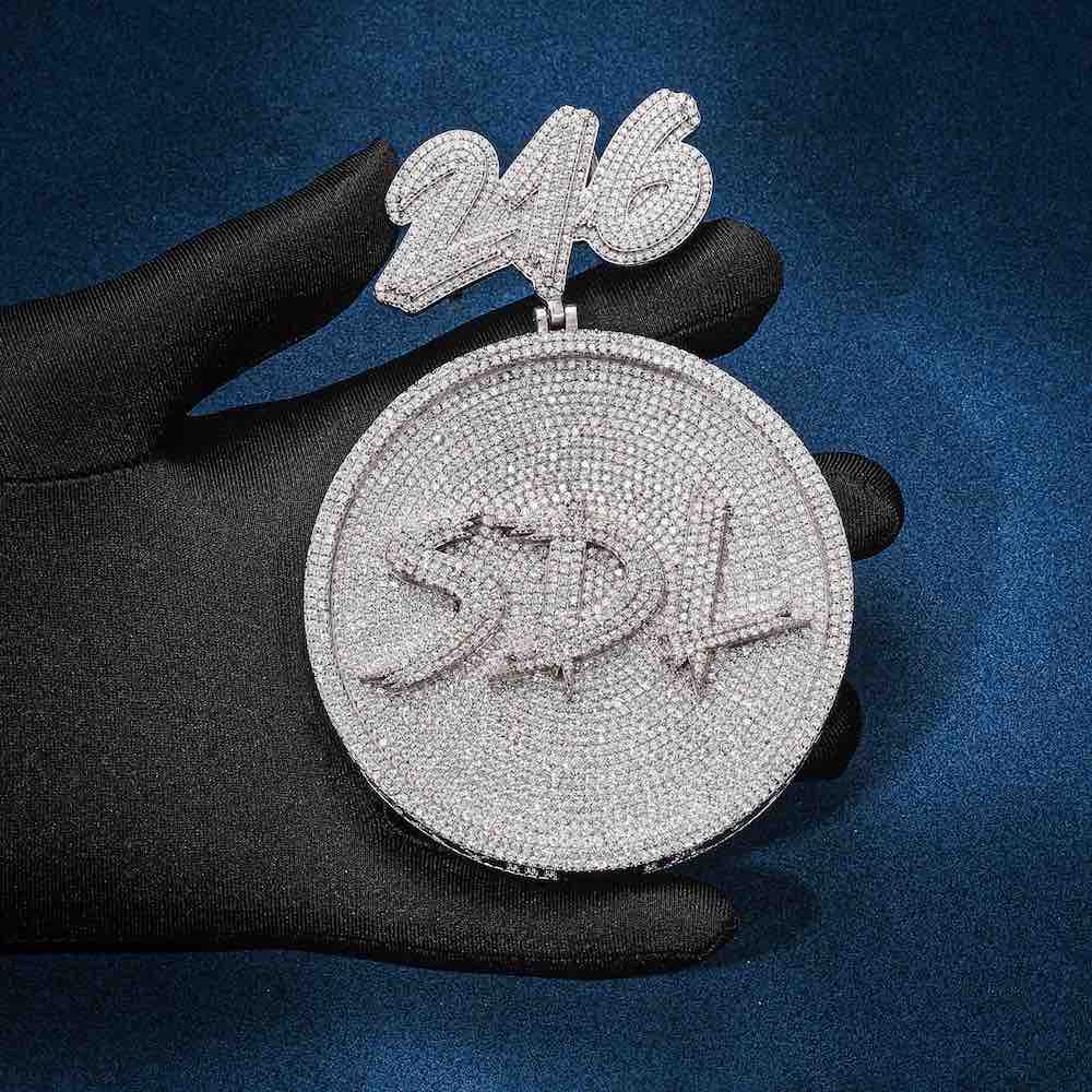 SDL Custom Circle Pendant 14K Gold、mySite、hinf8tx79