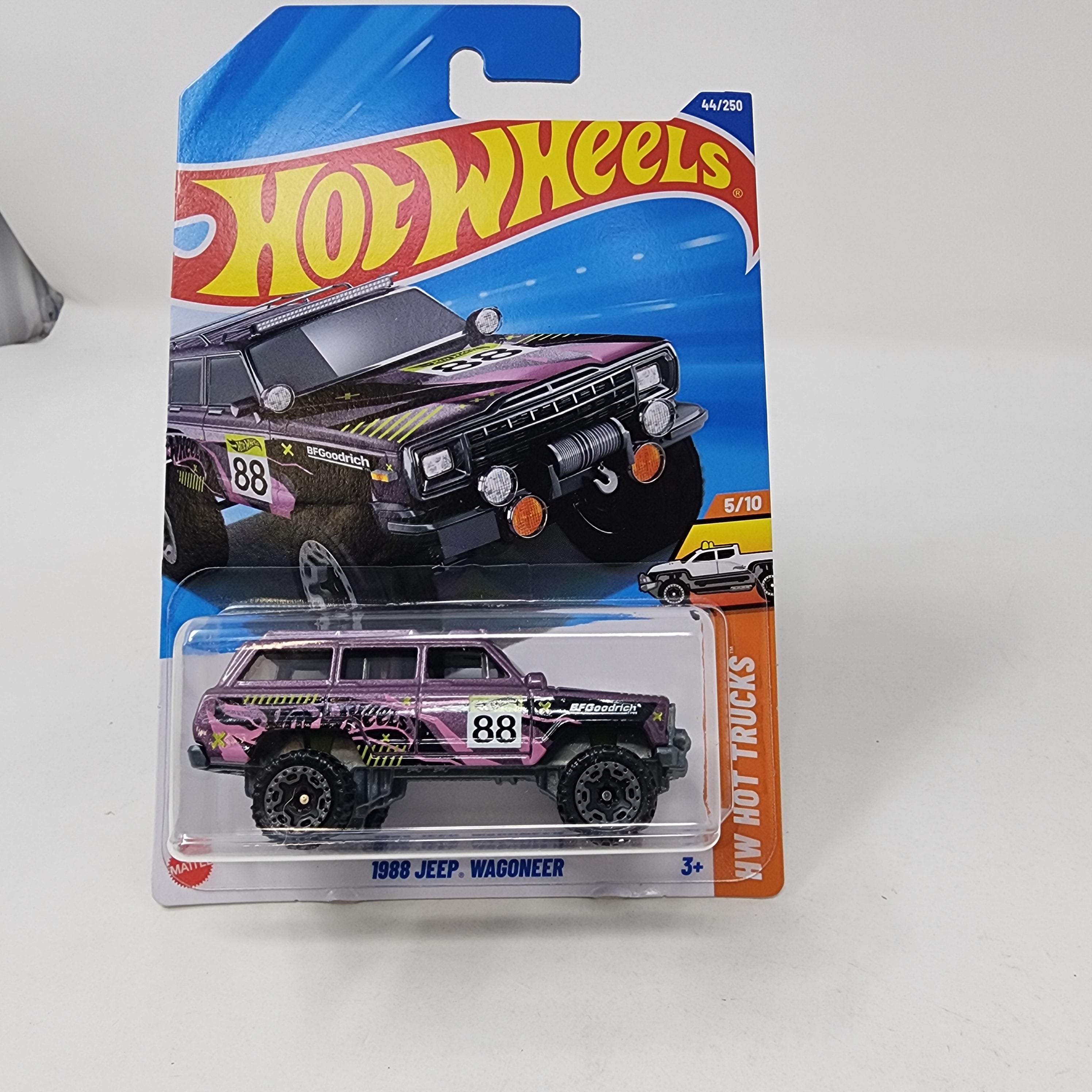 1988 Jeep Wagoneer #44 * Purple * 2025 Hot Wheels Case C * LONG Card、mySite、hgirdovlk