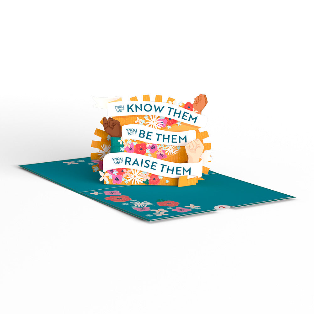 Here's to Strong Women Pop-Up Card、mySite、solidvoid