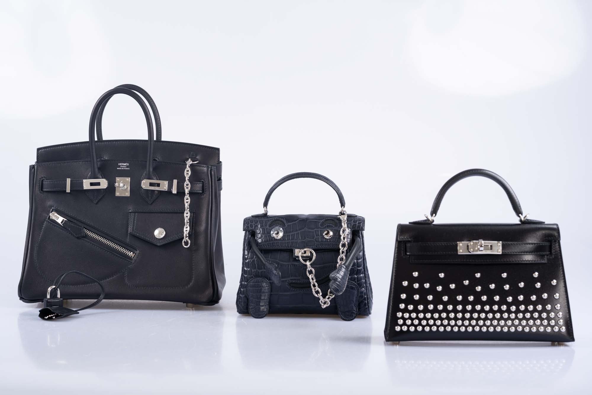 Hermès Limited Edition Birkin Rock 25 Black Volupto Palladium、mySite、garminoutage.com