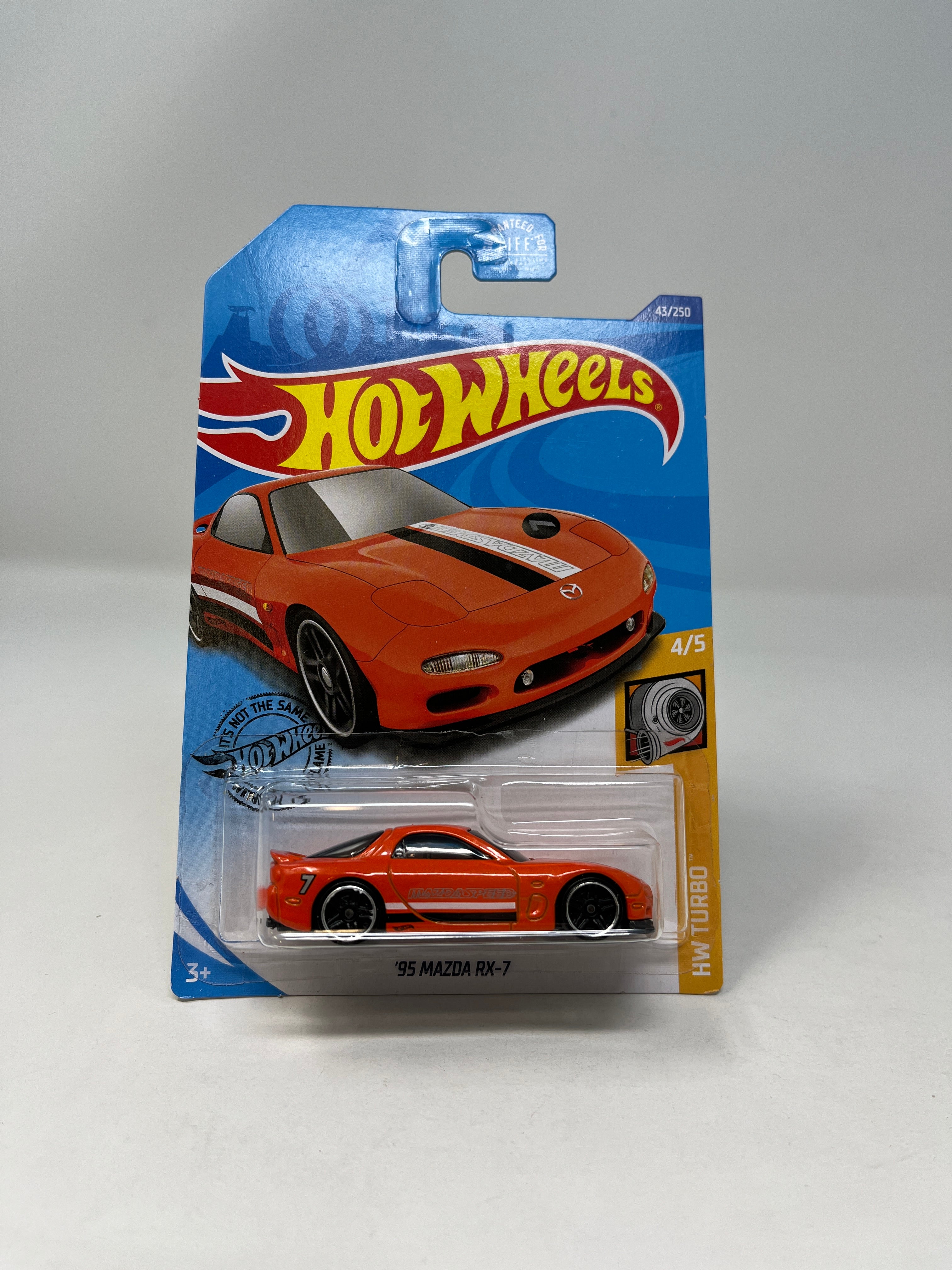 '95 Mazda RX-7 #43 * Orange * 2020 Hot Wheels、mySite、hgirdovlk