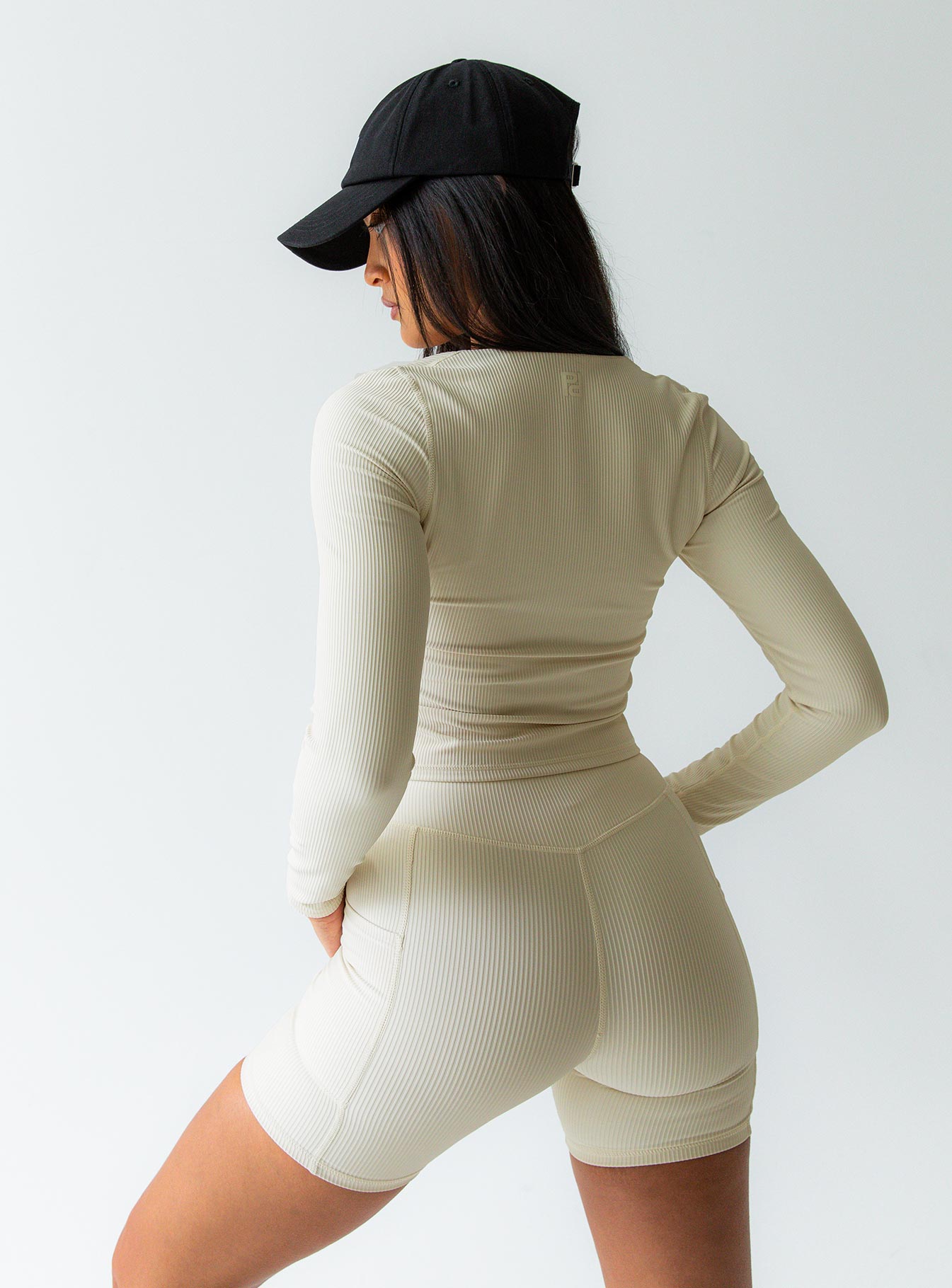 Thriving Activewear Top Latte、mySite、solidvoid